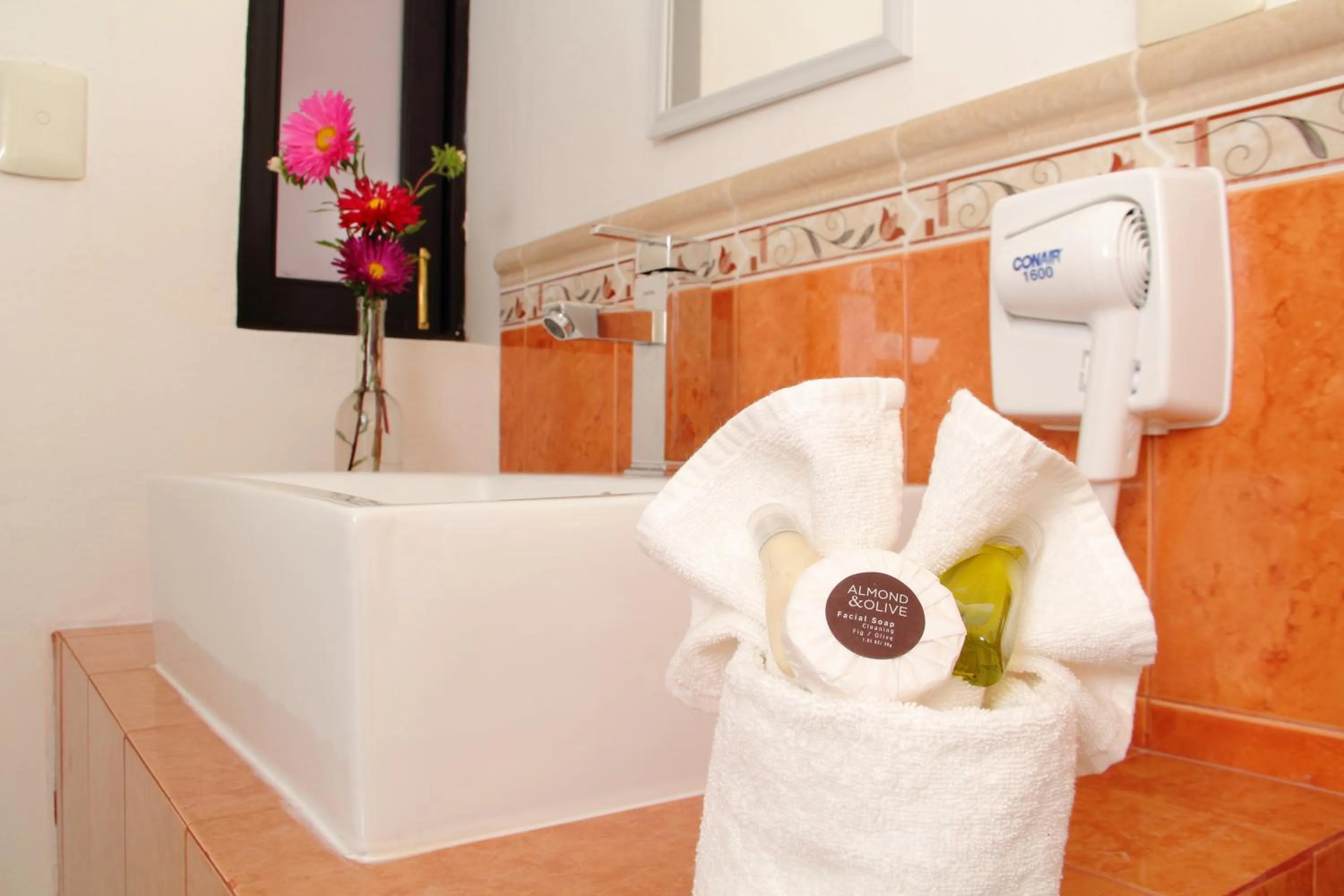 Shower in Hotel La Casa de María