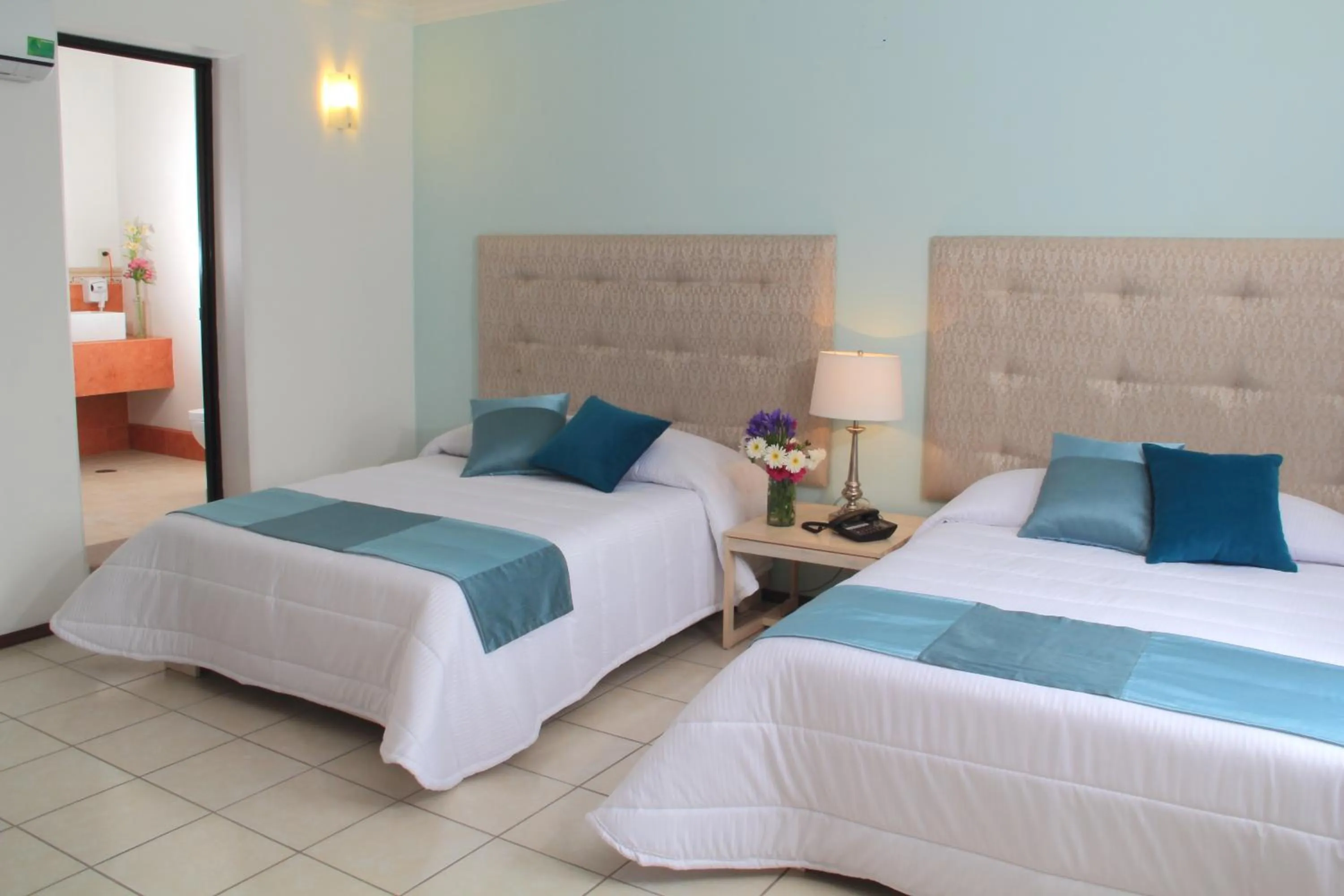 Bed in Hotel La Casa de María