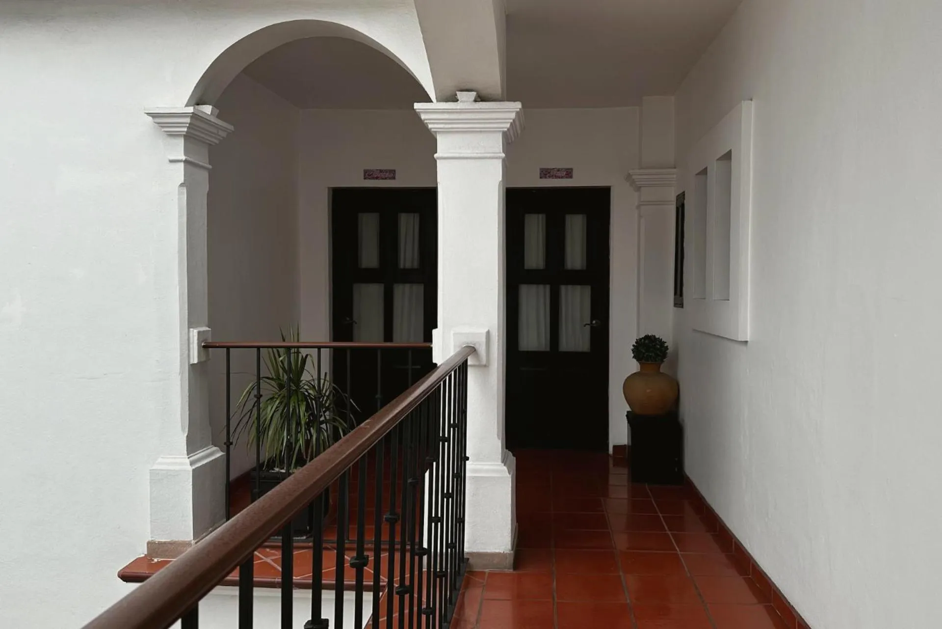Patio in Hotel La Casa de María