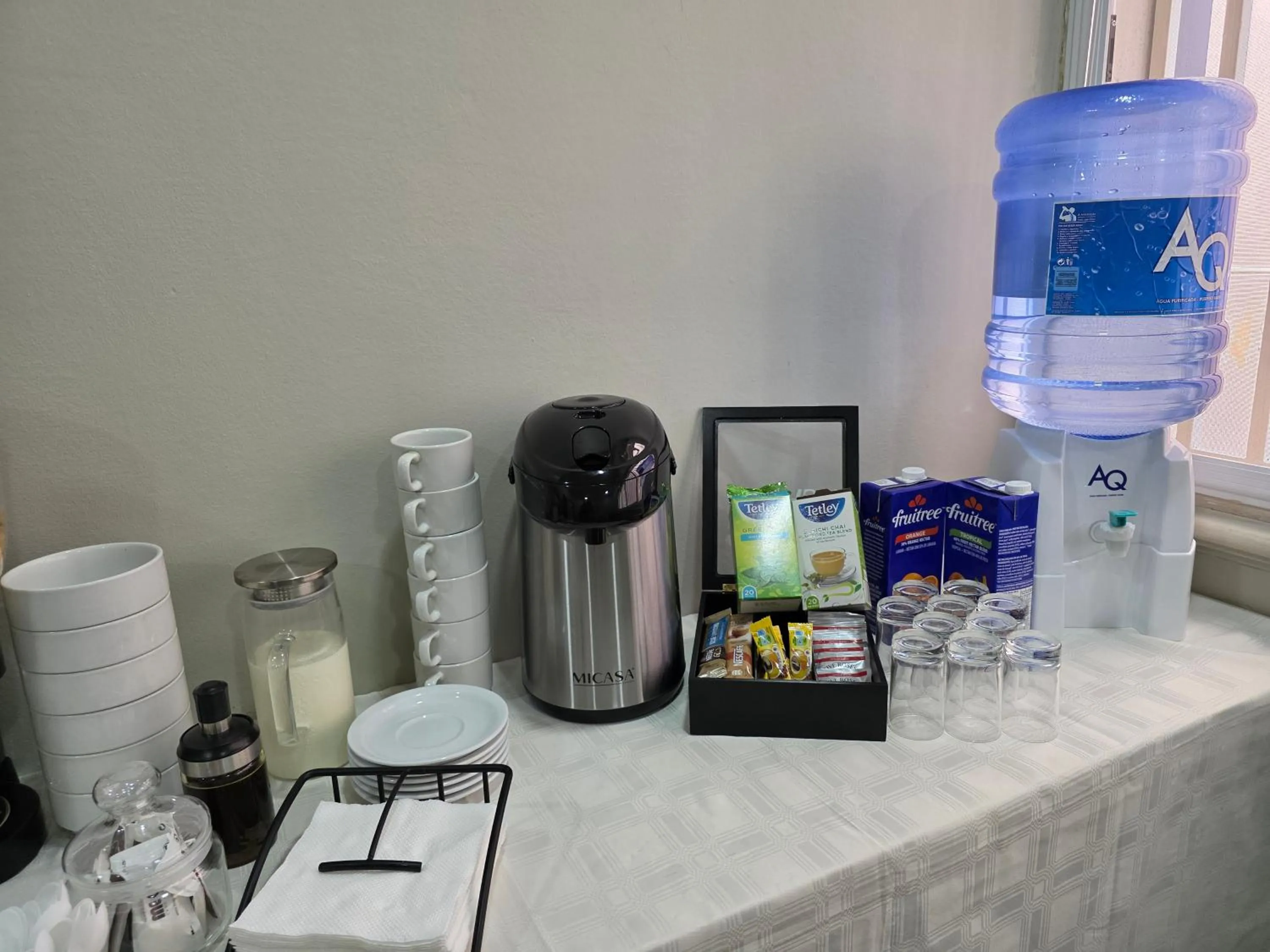 Breakfast in White Garden Hotel