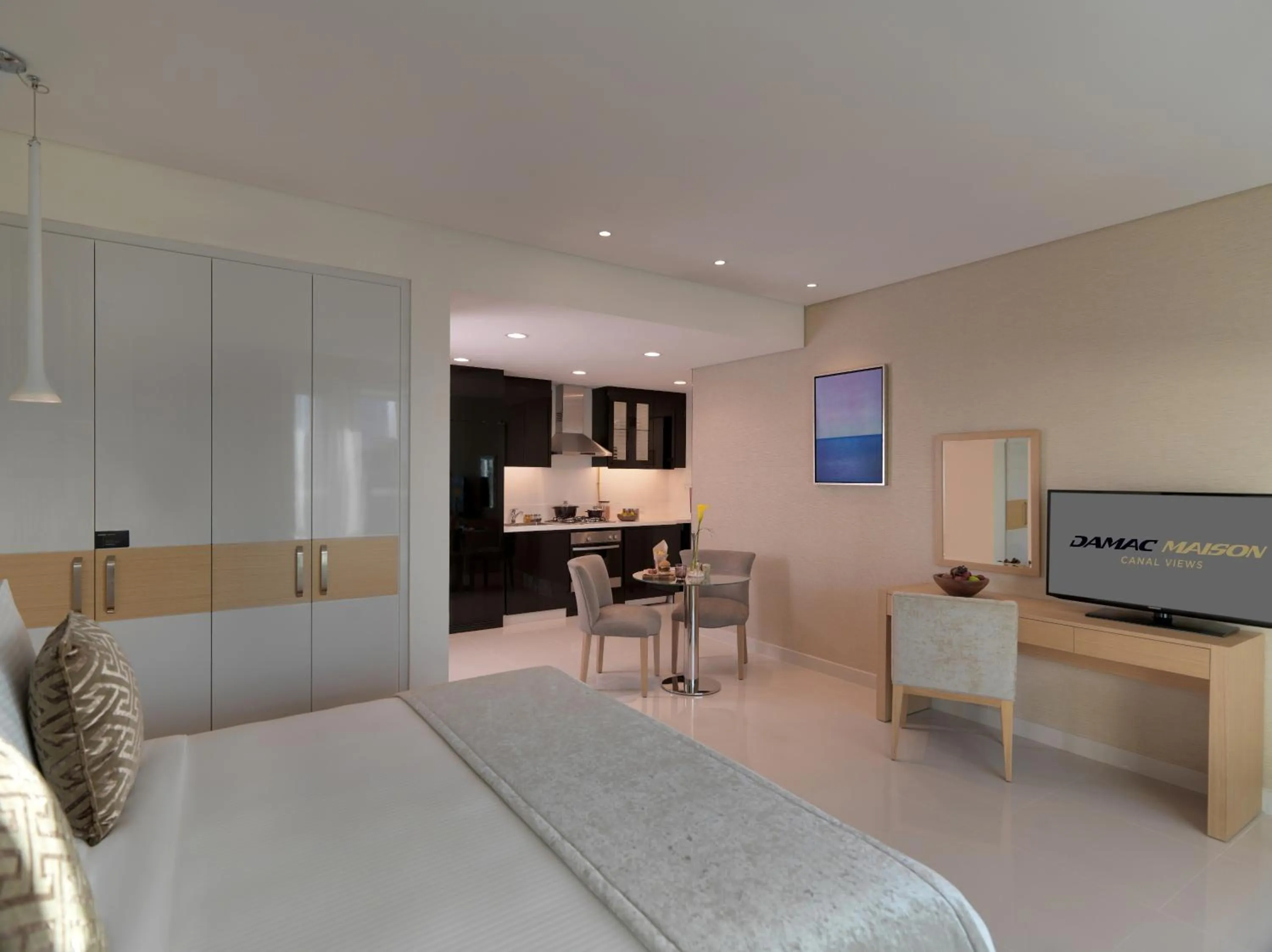 Bedroom in DAMAC Maison Canal Views