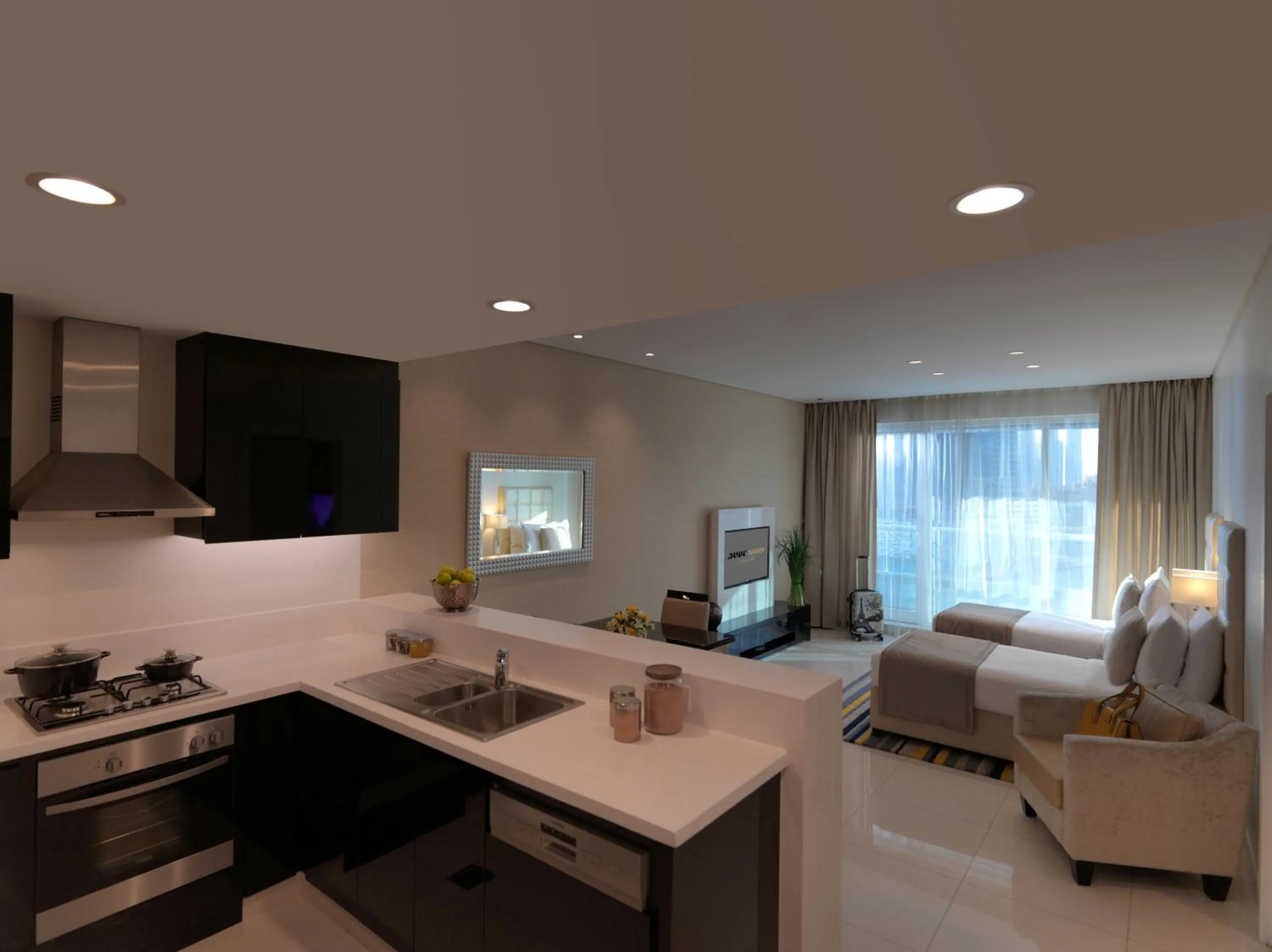 Bedroom in DAMAC Maison Canal Views