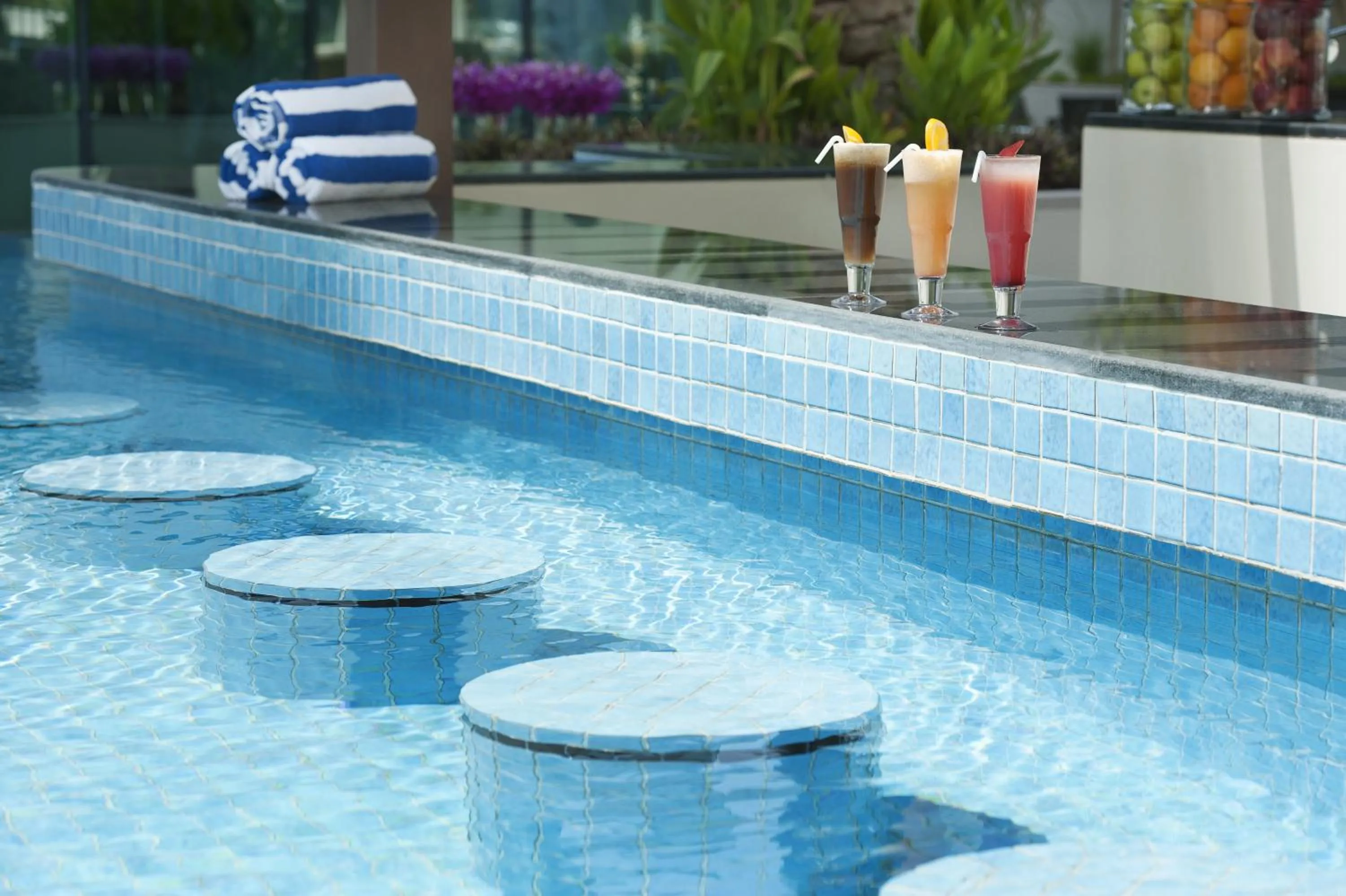 Swimming pool in DAMAC Maison Canal Views