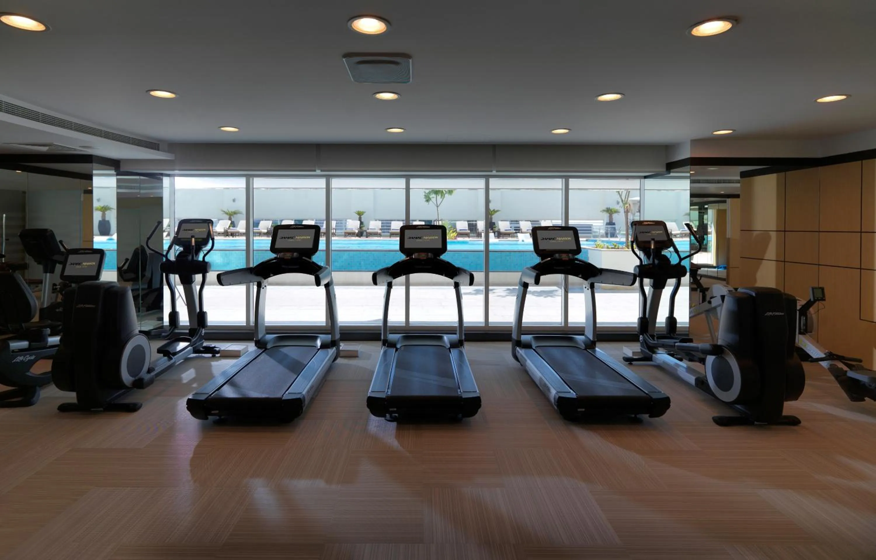 Fitness centre/facilities in DAMAC Maison Canal Views