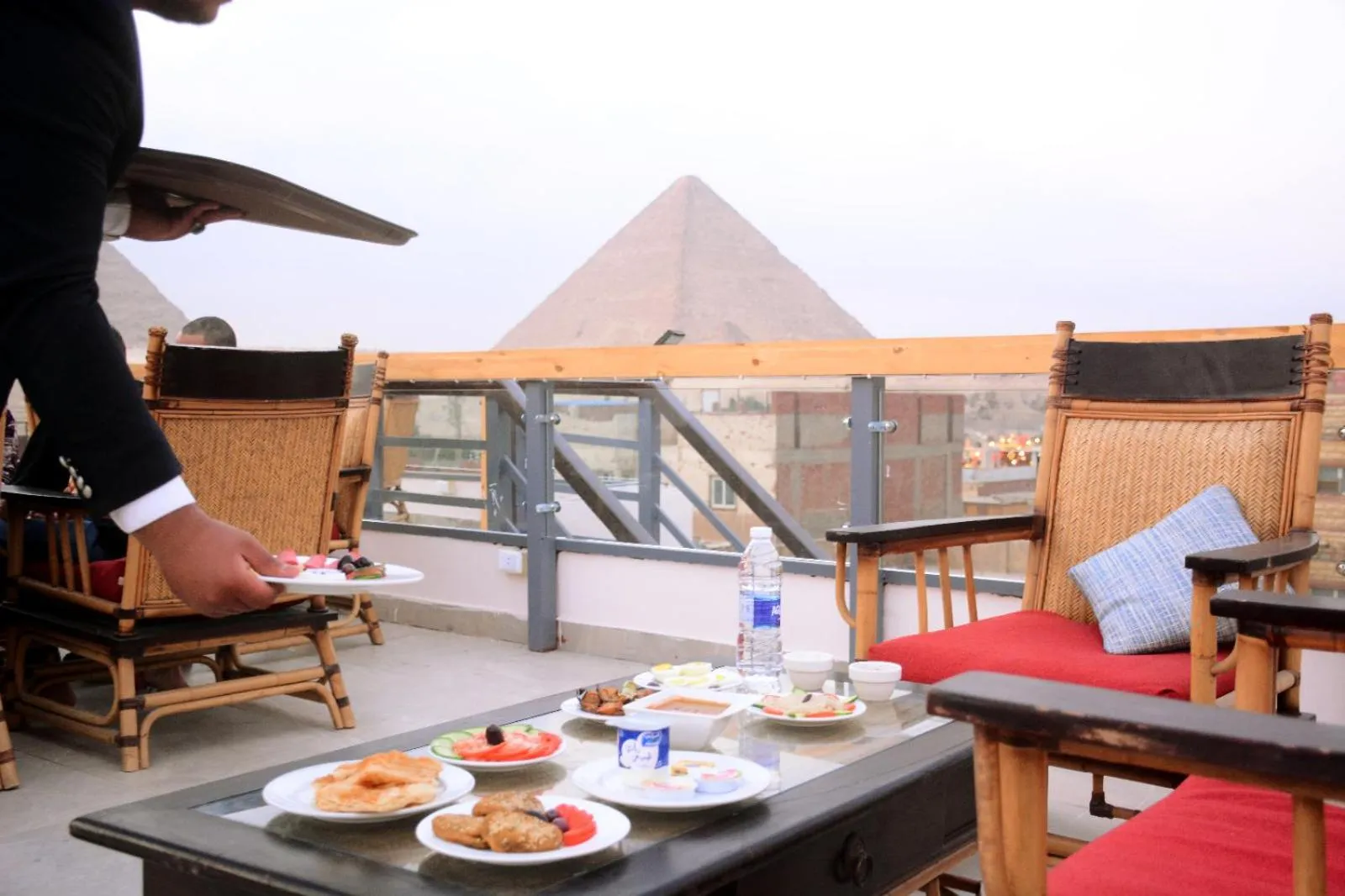 View (from property/room) in Nun Pyramids INN