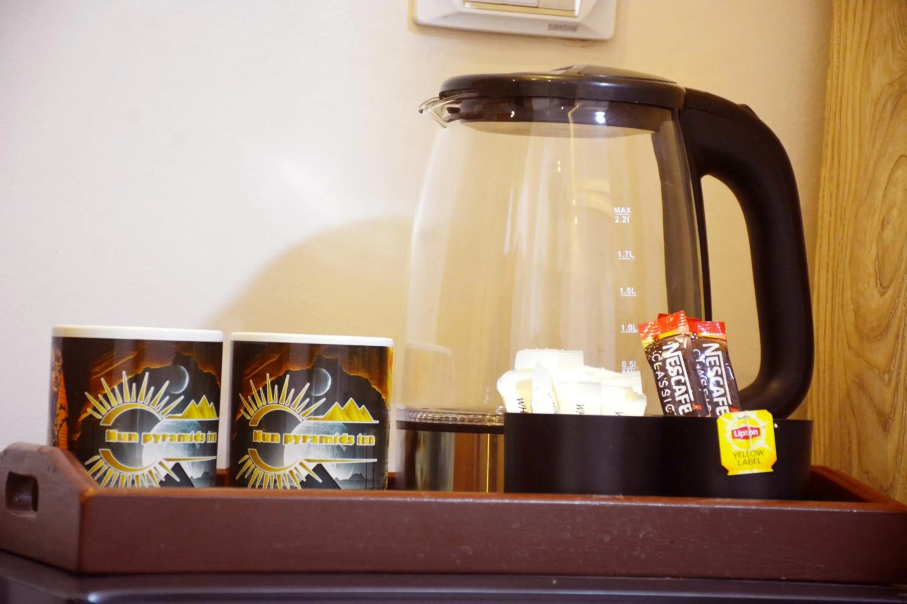 Coffee/tea facilities in Nun Pyramids INN