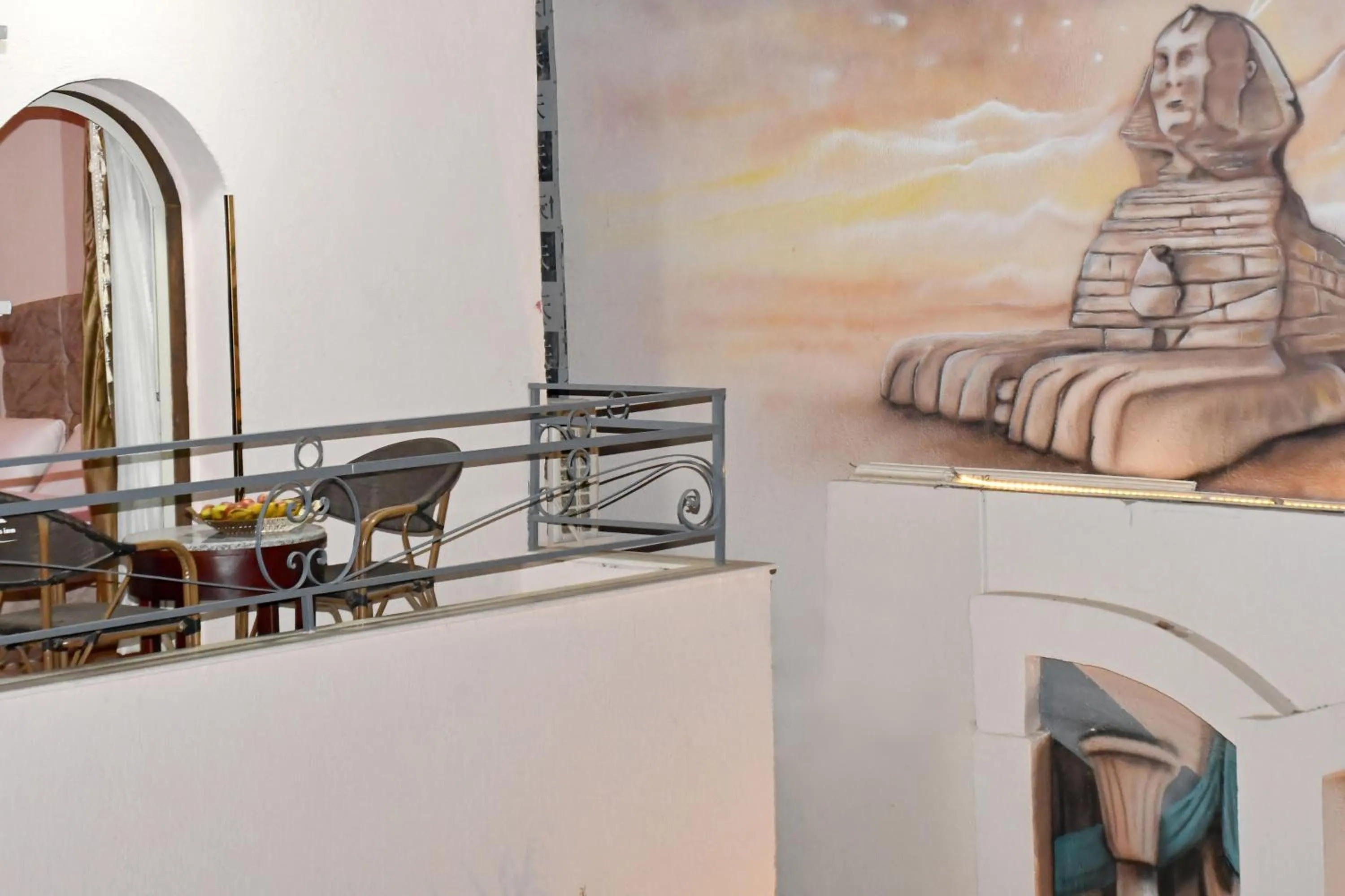 Balcony/Terrace in Nun Pyramids INN