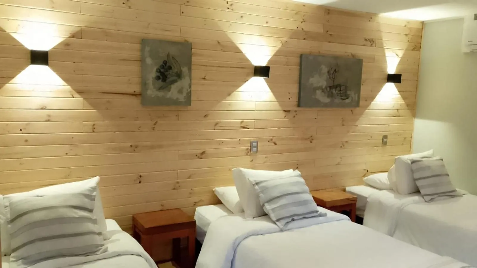 Bed in Hotel Bacaris