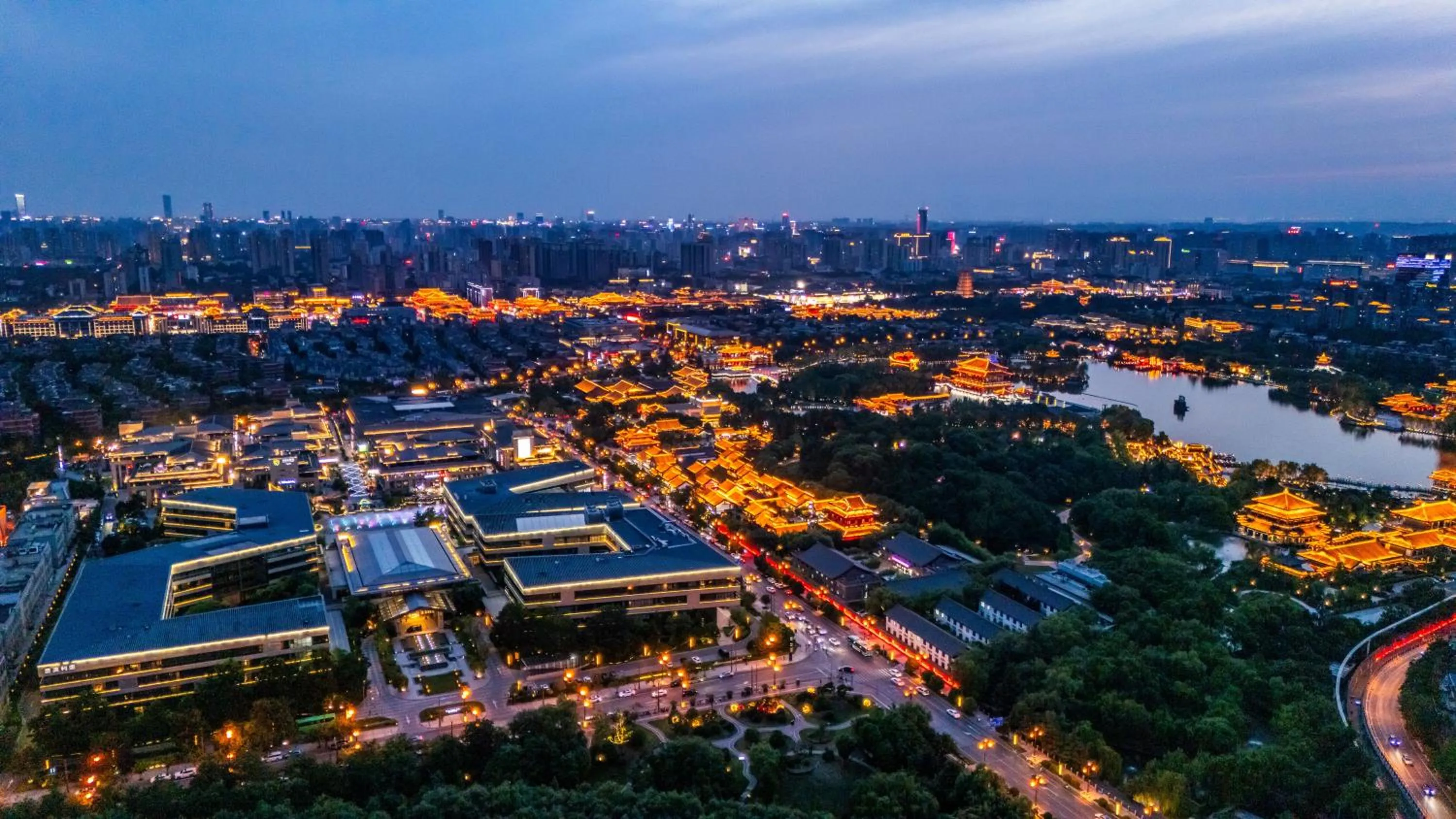 Bird's eye view in Gran Melia Xi'an