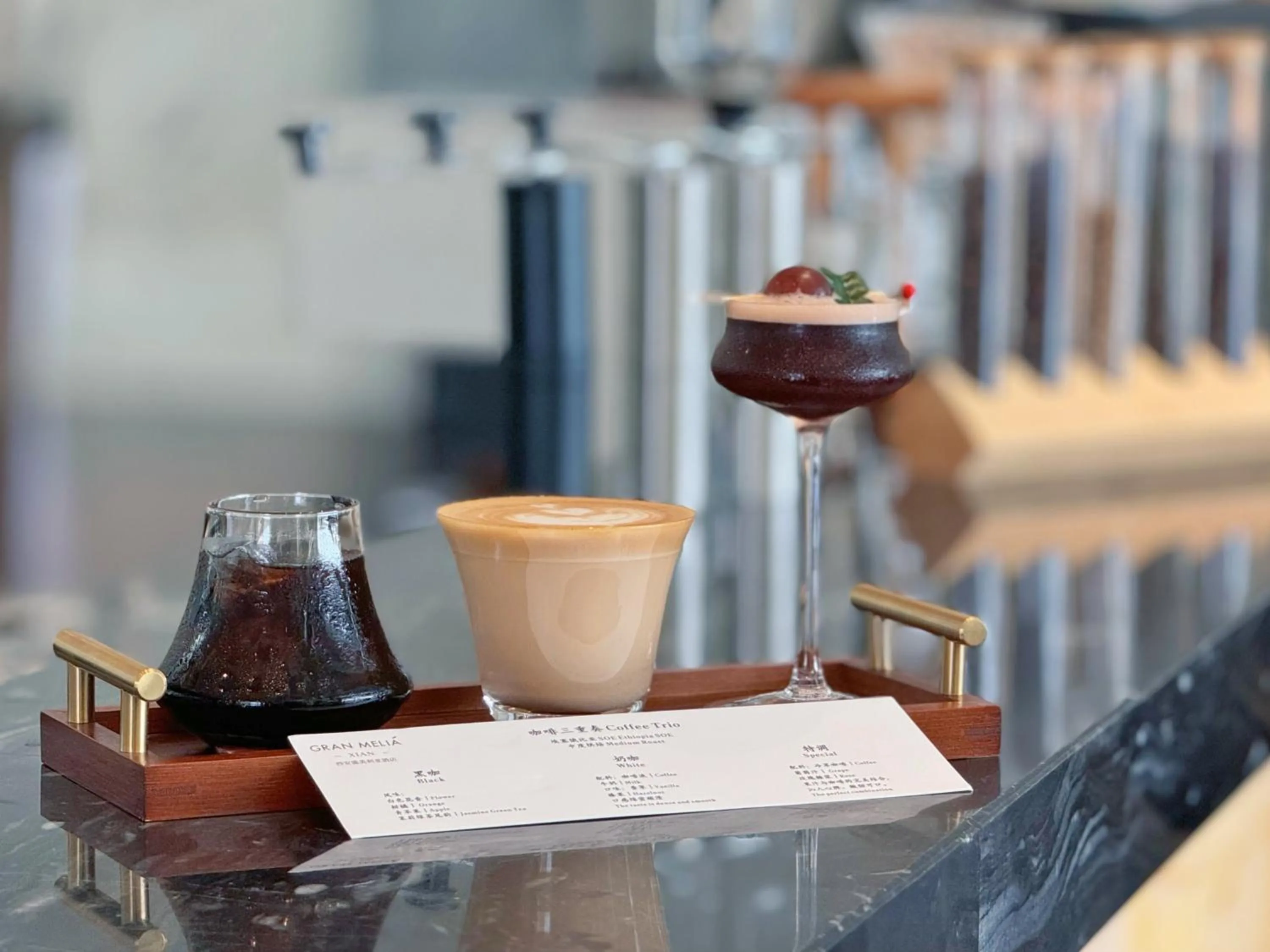 Food and drinks in Gran Melia Xi'an