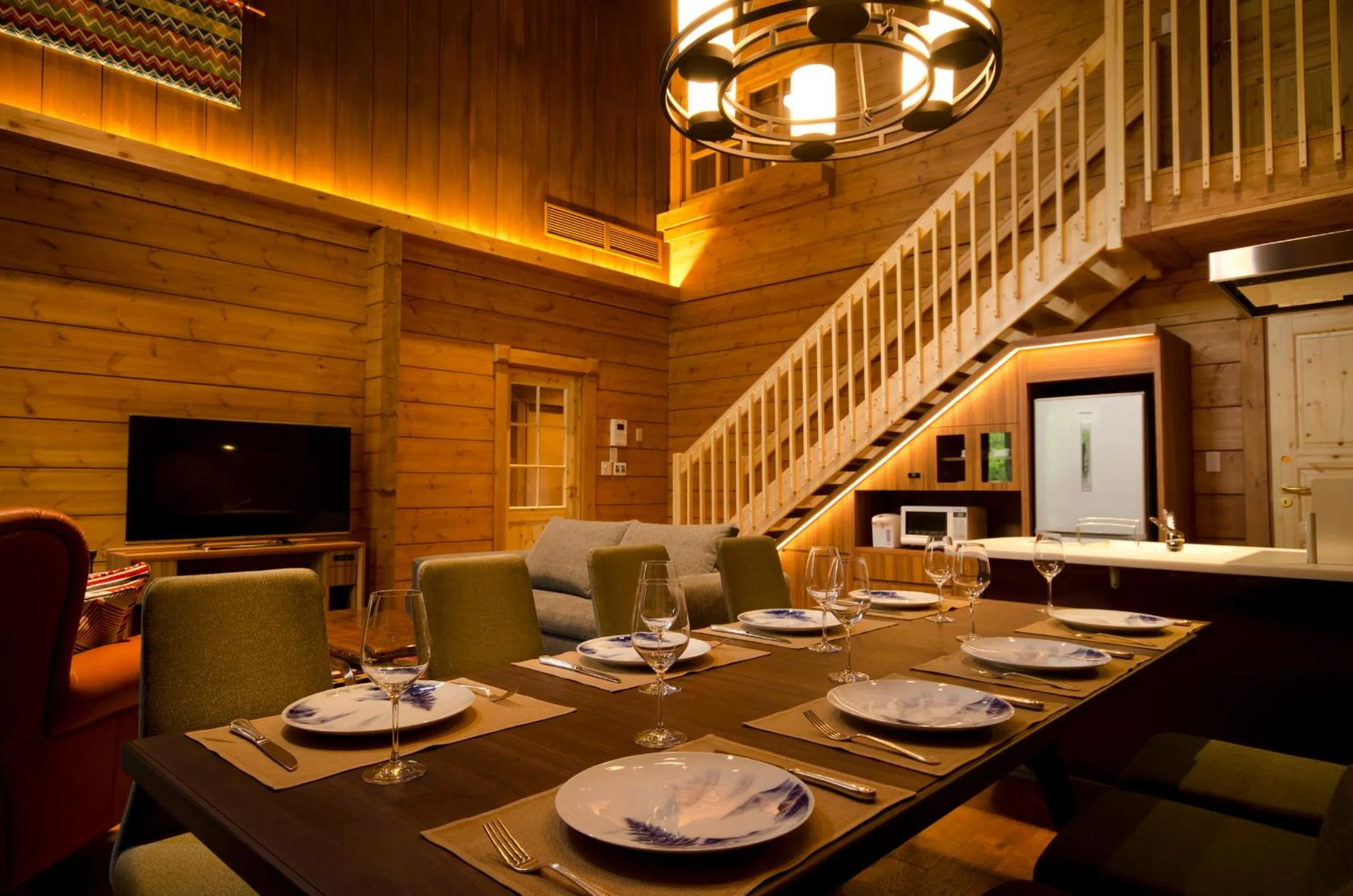 Living room in The Prince Villa Karuizawa