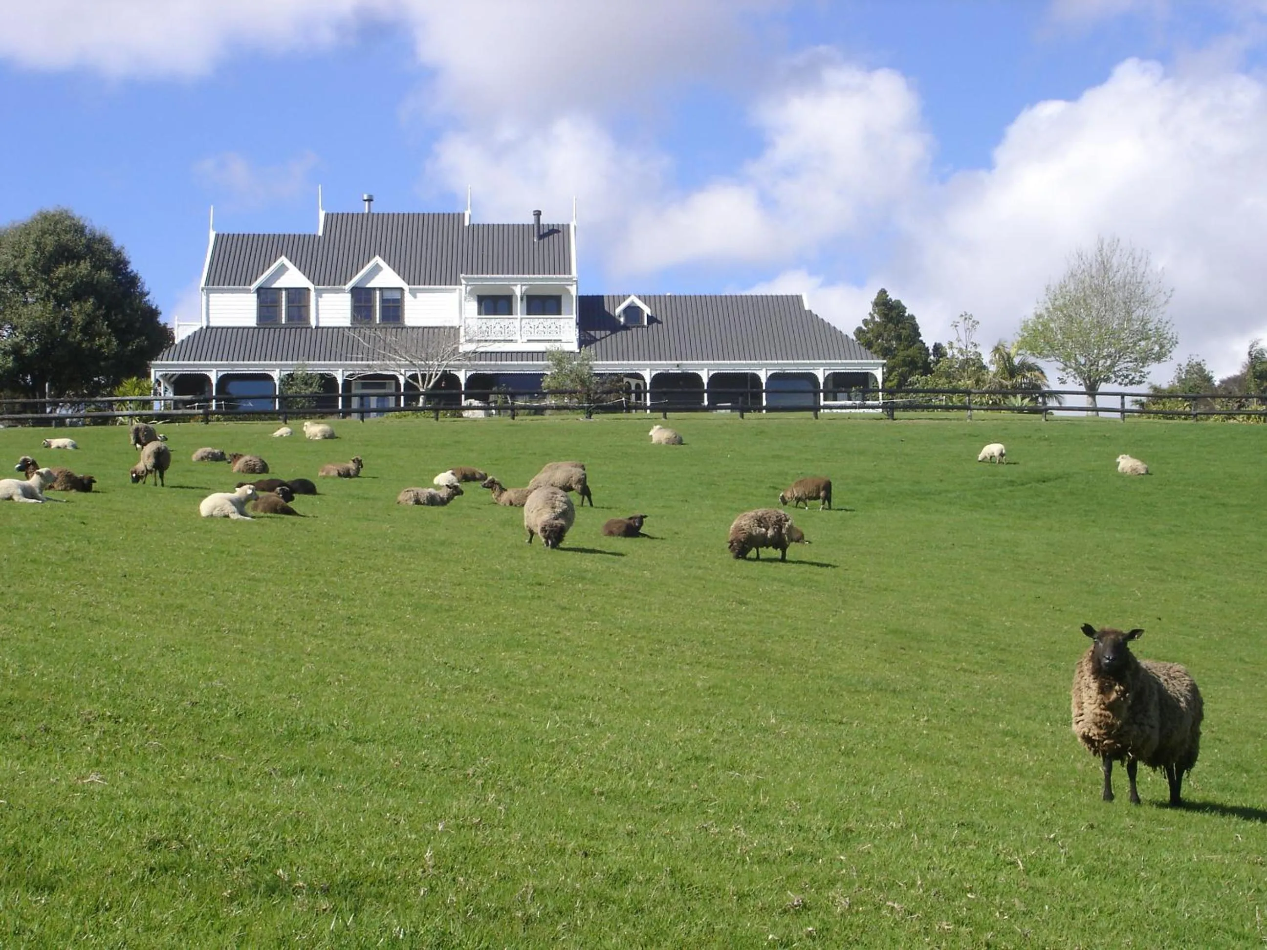 Facade/entrance in Country Homestead at Black Sheep Farm
