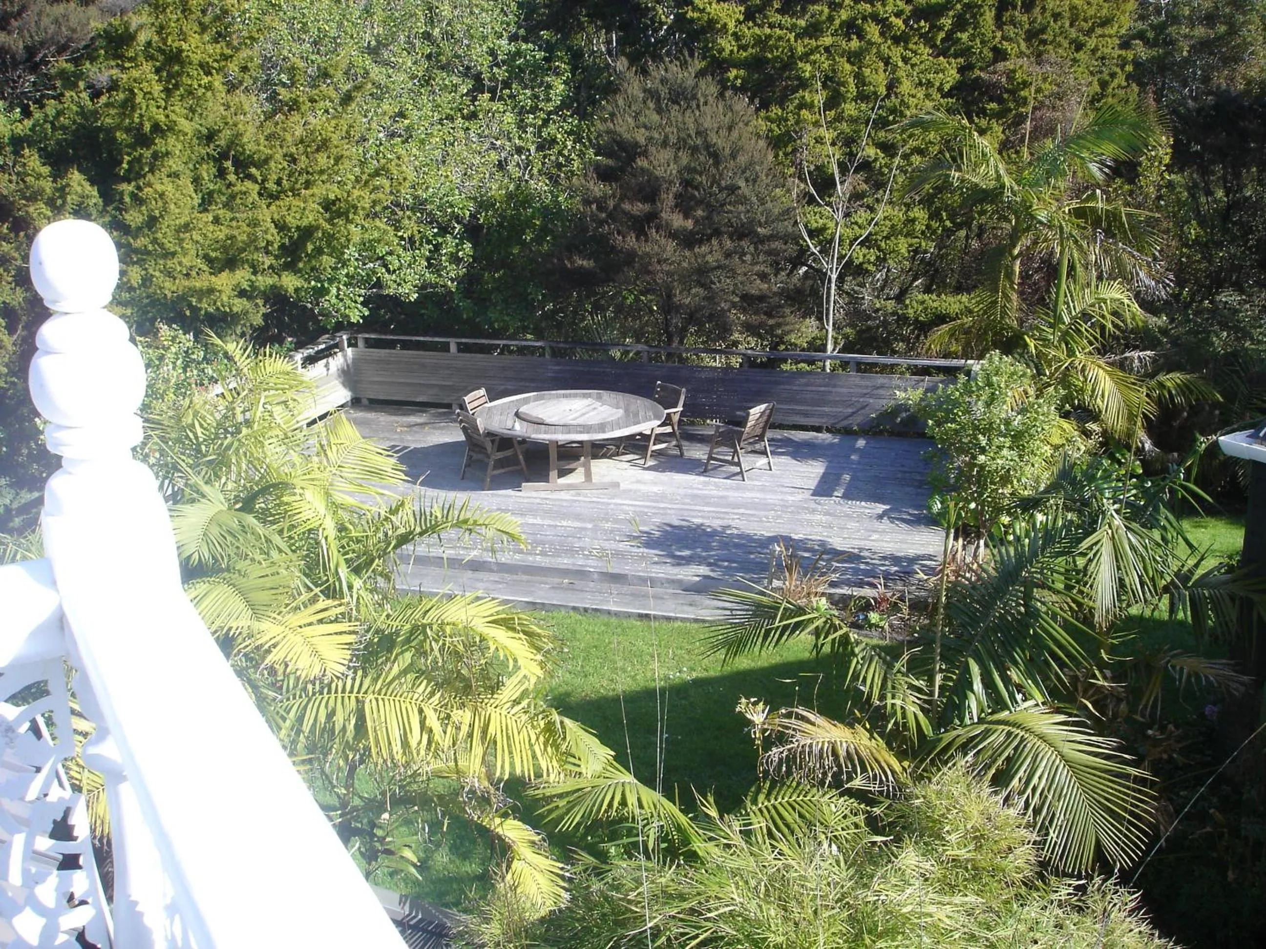 Patio in Country Homestead at Black Sheep Farm