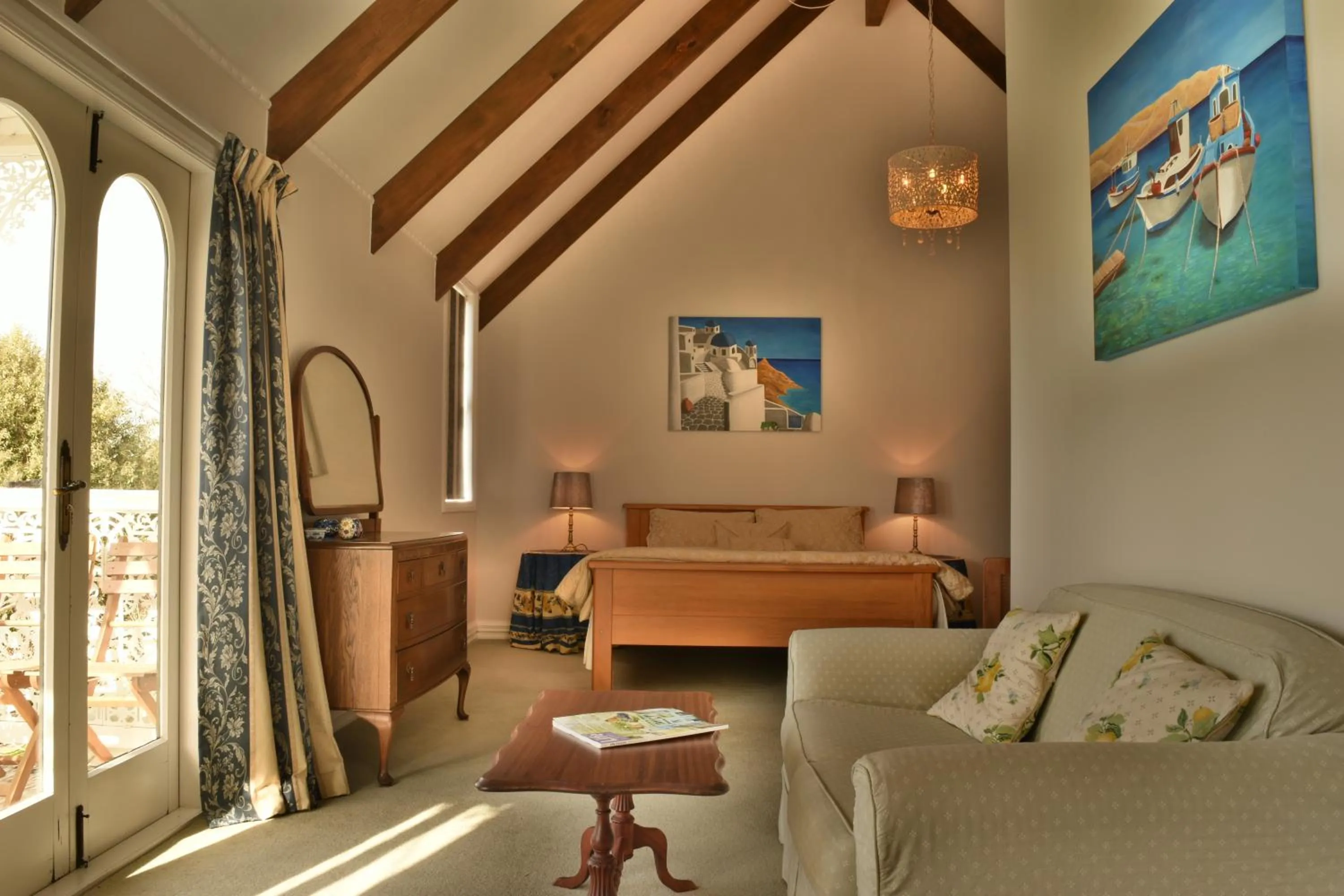 Bedroom in Country Homestead at Black Sheep Farm