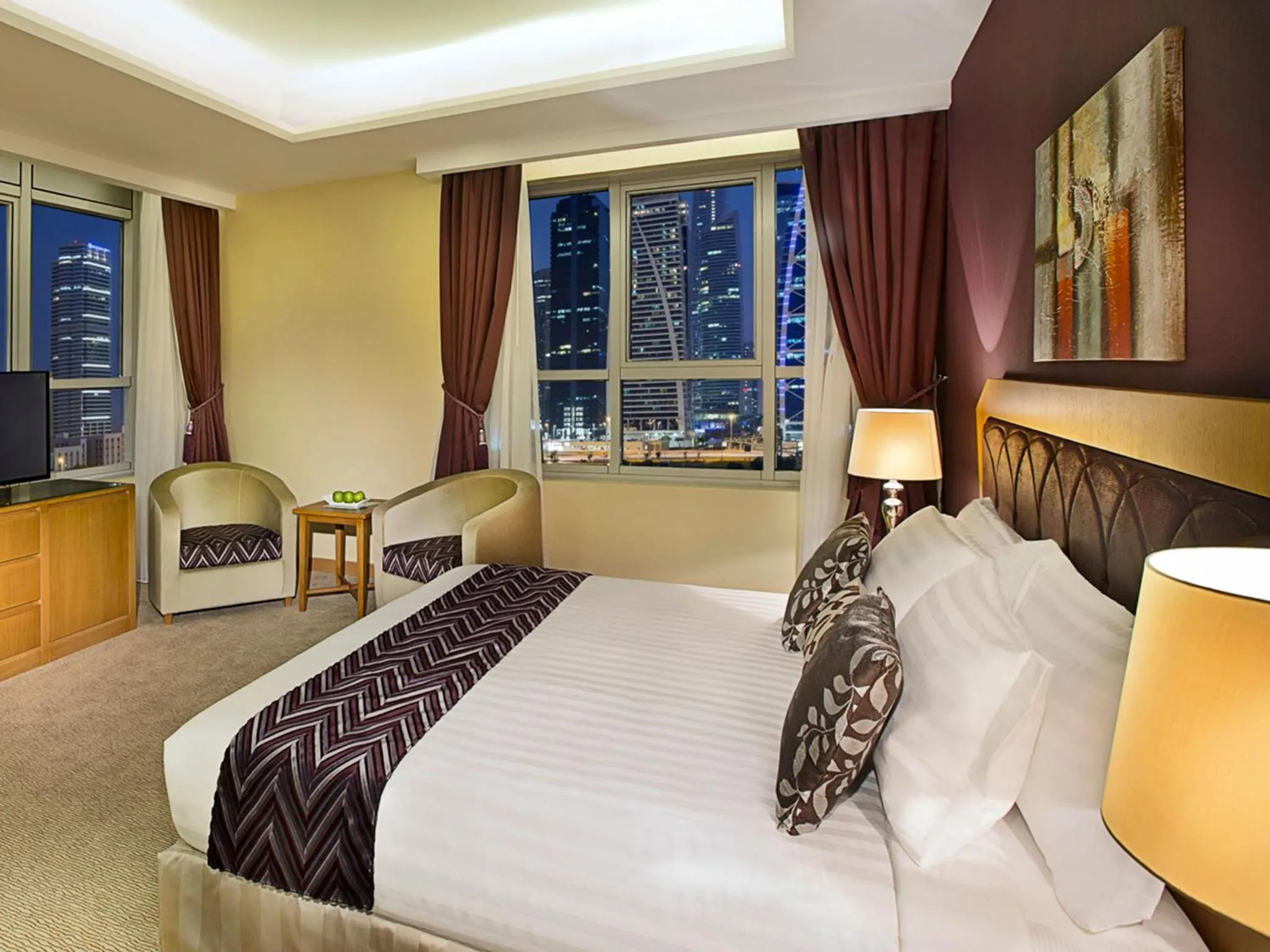 Bed in Armada Avenue Hotel
