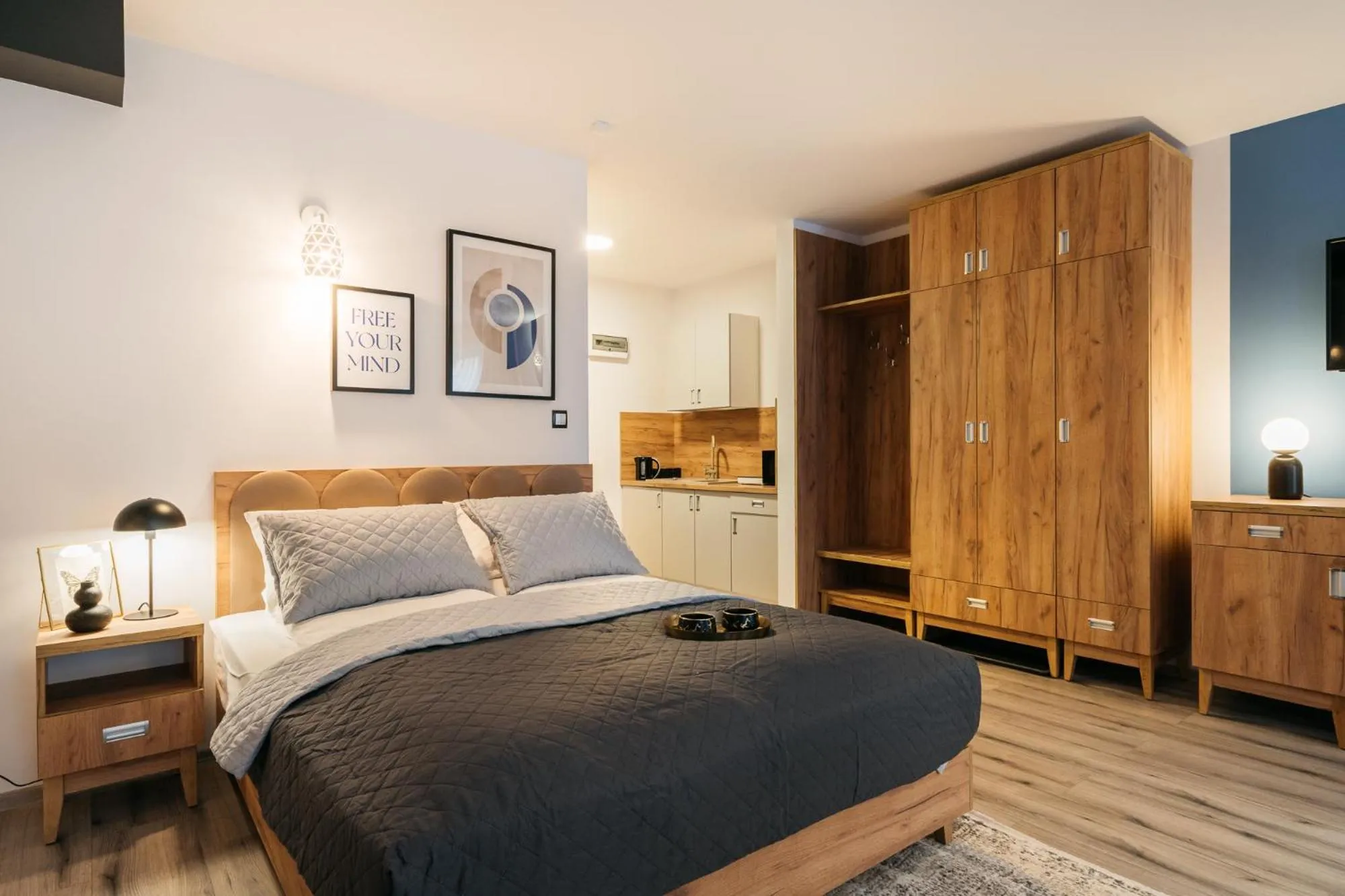 Bed in ORSO Rooms & Apartments - LoftAffair Collection