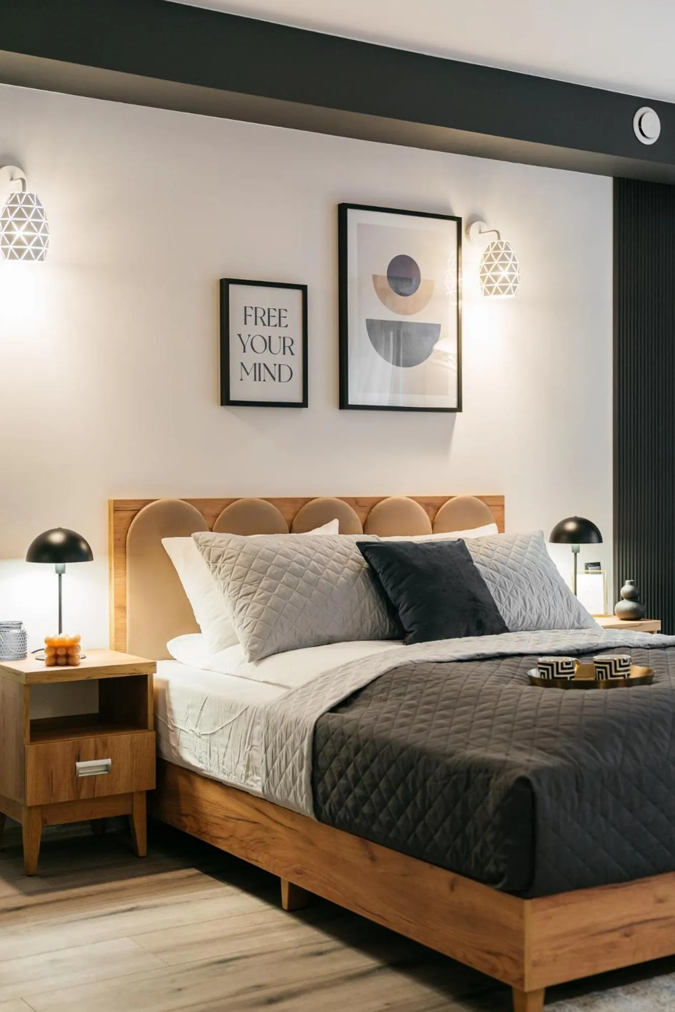 Bed in ORSO Rooms & Apartments - LoftAffair Collection