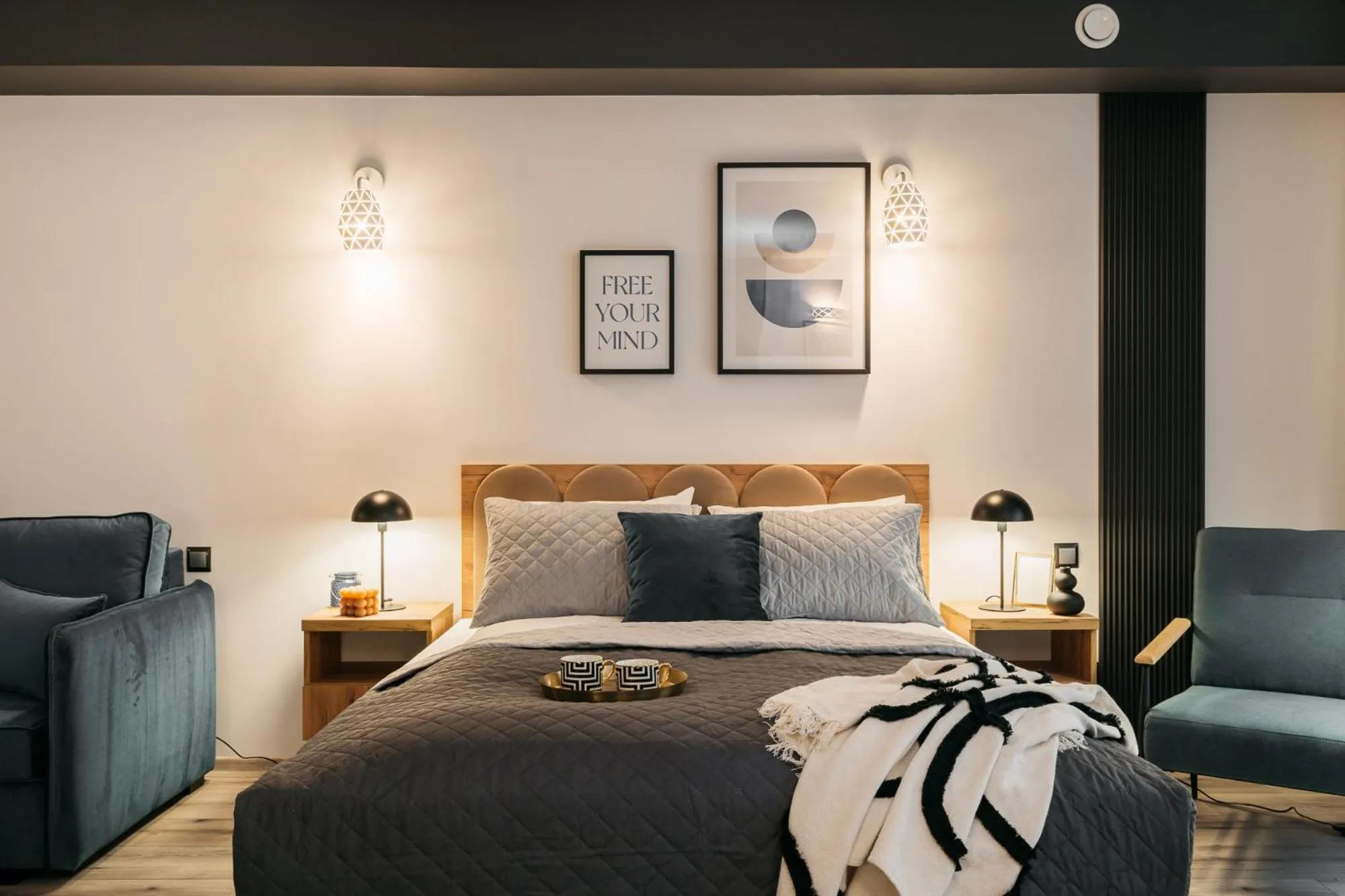 Bed in ORSO Rooms & Apartments - LoftAffair Collection