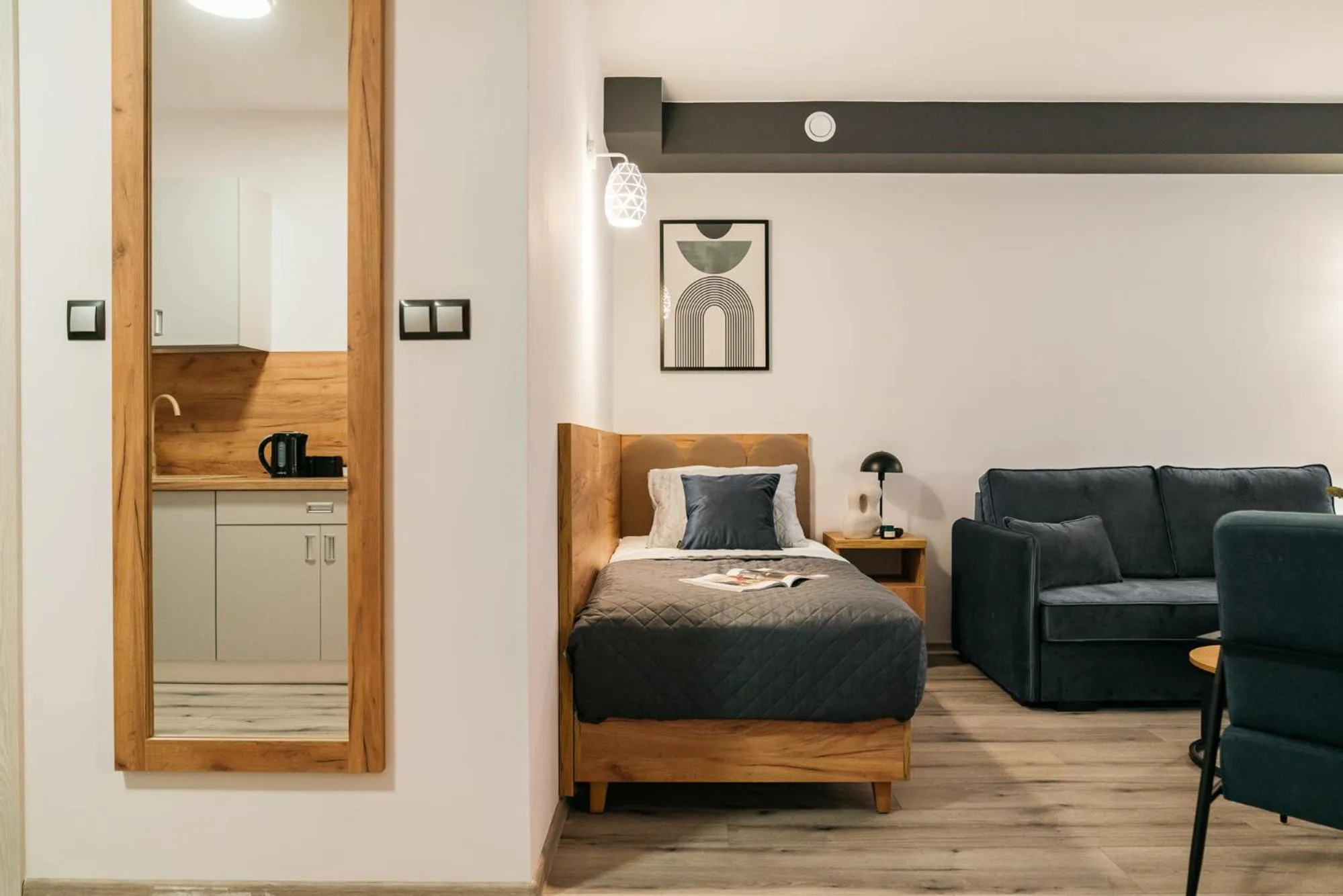 Bed in ORSO Rooms & Apartments - LoftAffair Collection