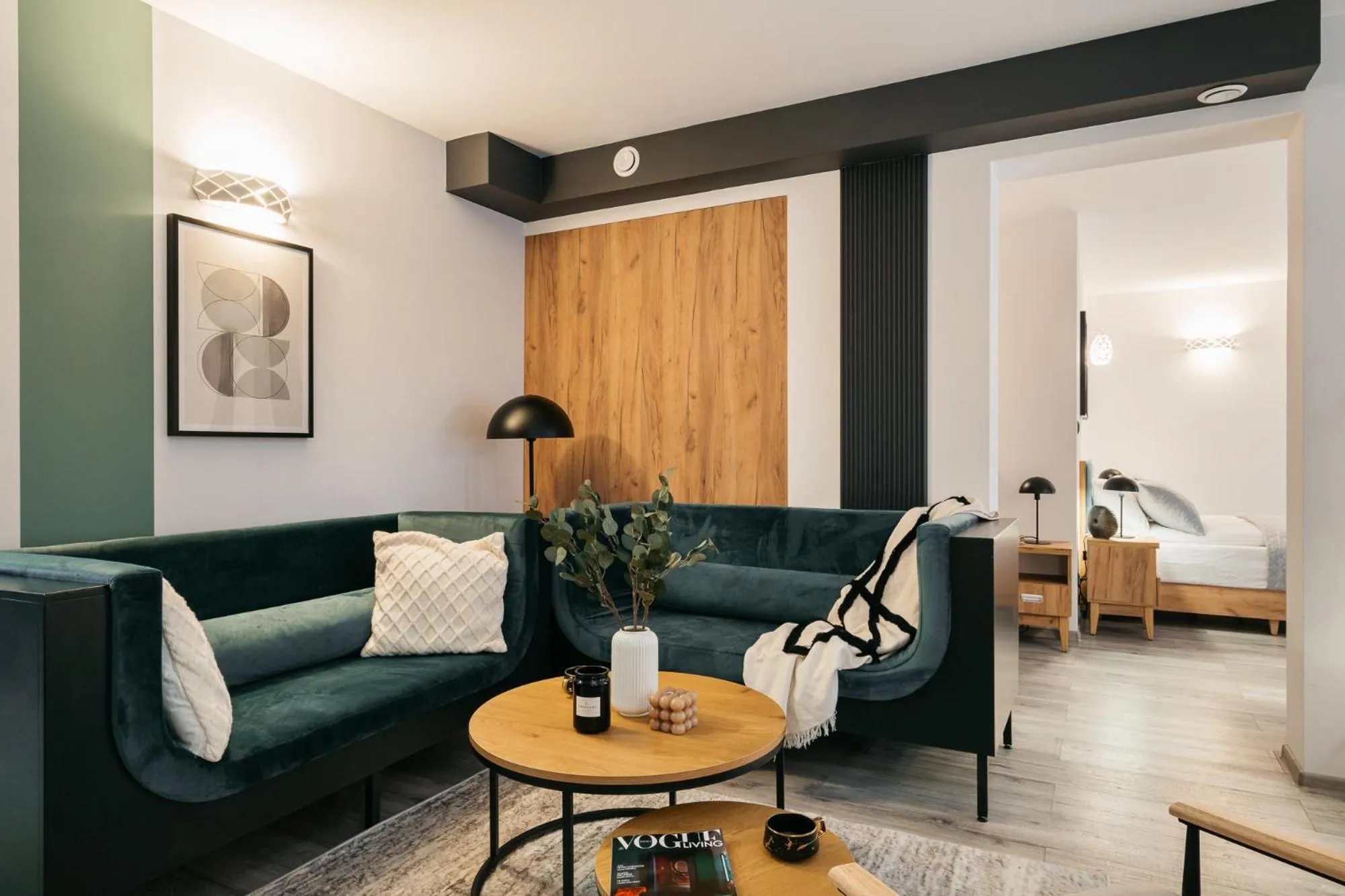 Living room in ORSO Rooms & Apartments - LoftAffair Collection