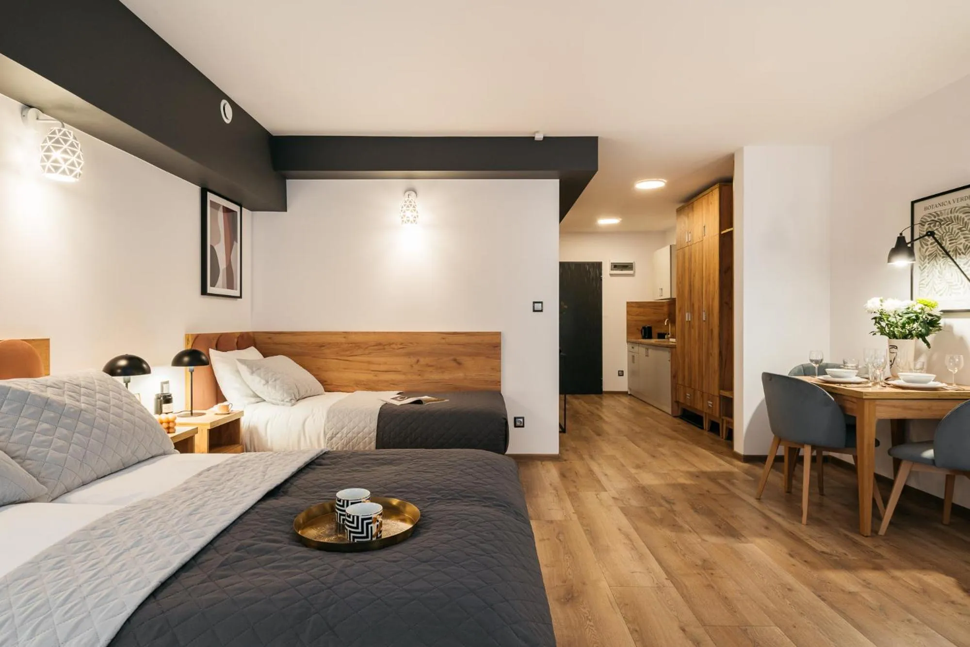 Bed in ORSO Rooms & Apartments - LoftAffair Collection