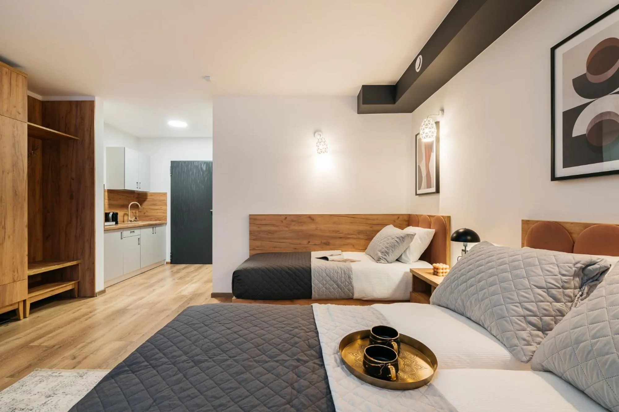 Bed in ORSO Rooms & Apartments - LoftAffair Collection