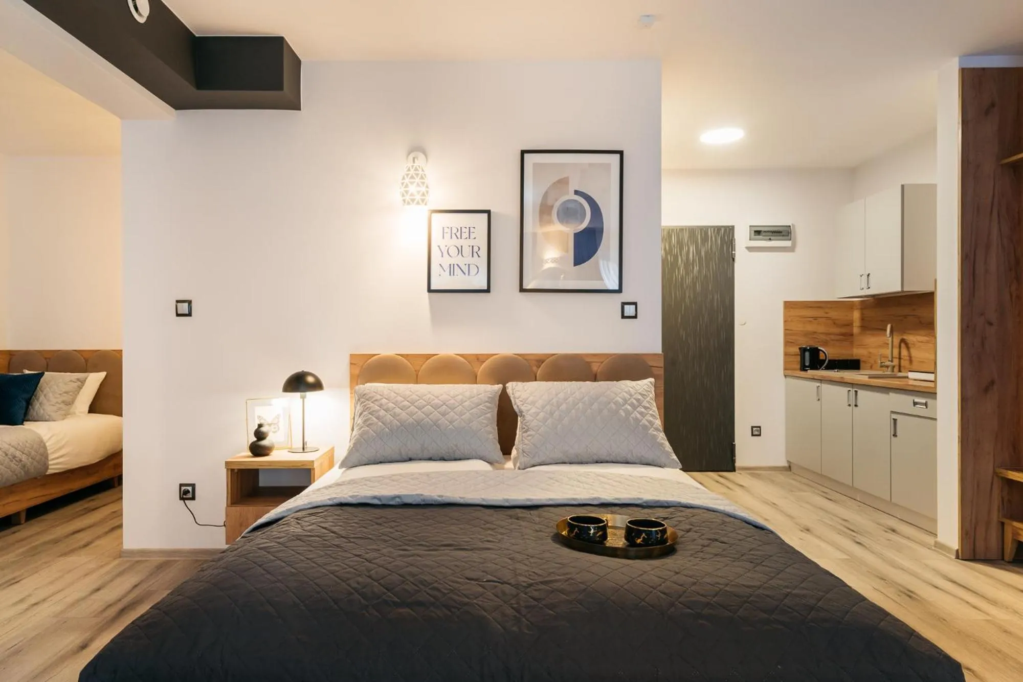 Bed in ORSO Rooms & Apartments - LoftAffair Collection