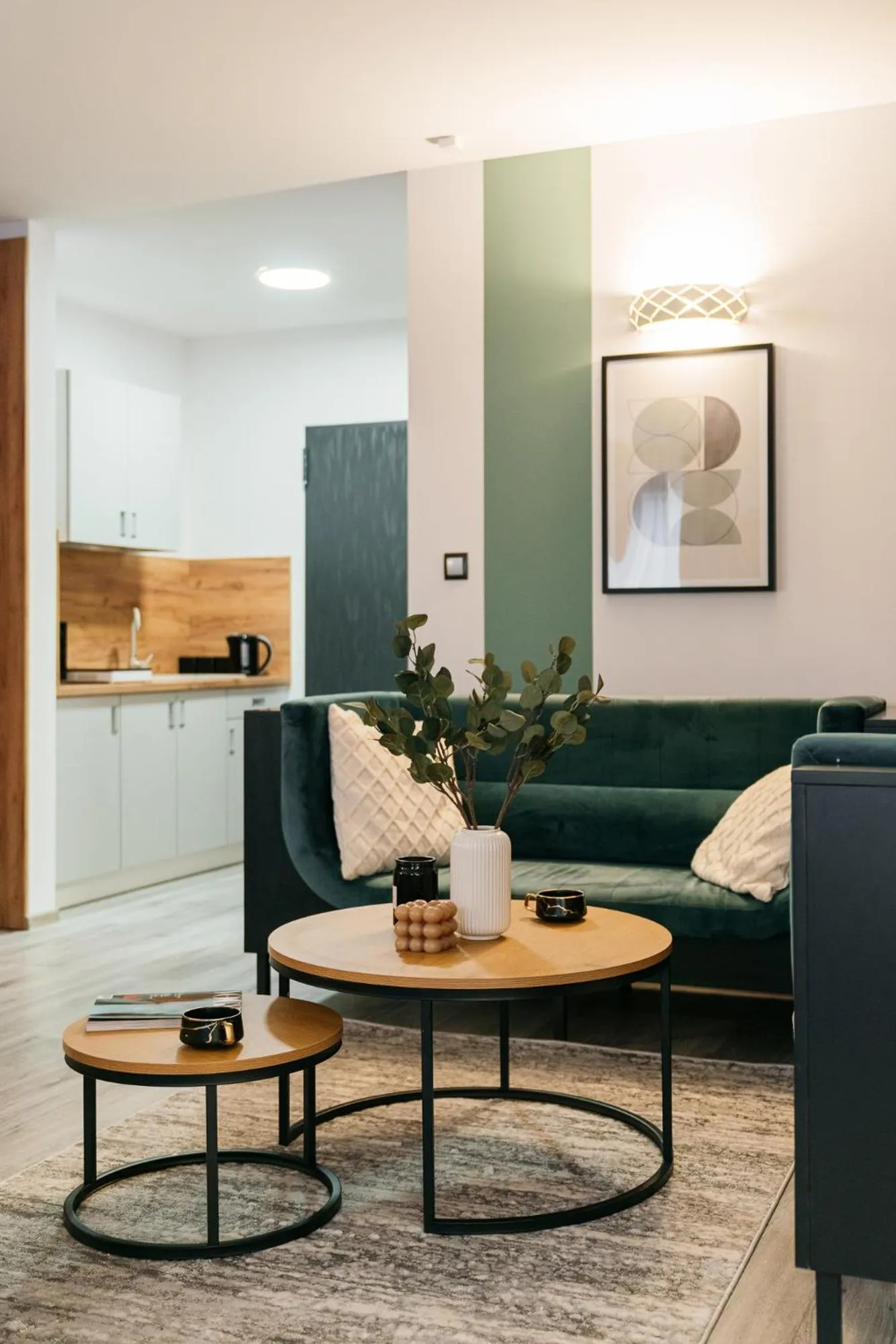 Kitchen or kitchenette in ORSO Rooms & Apartments - LoftAffair Collection