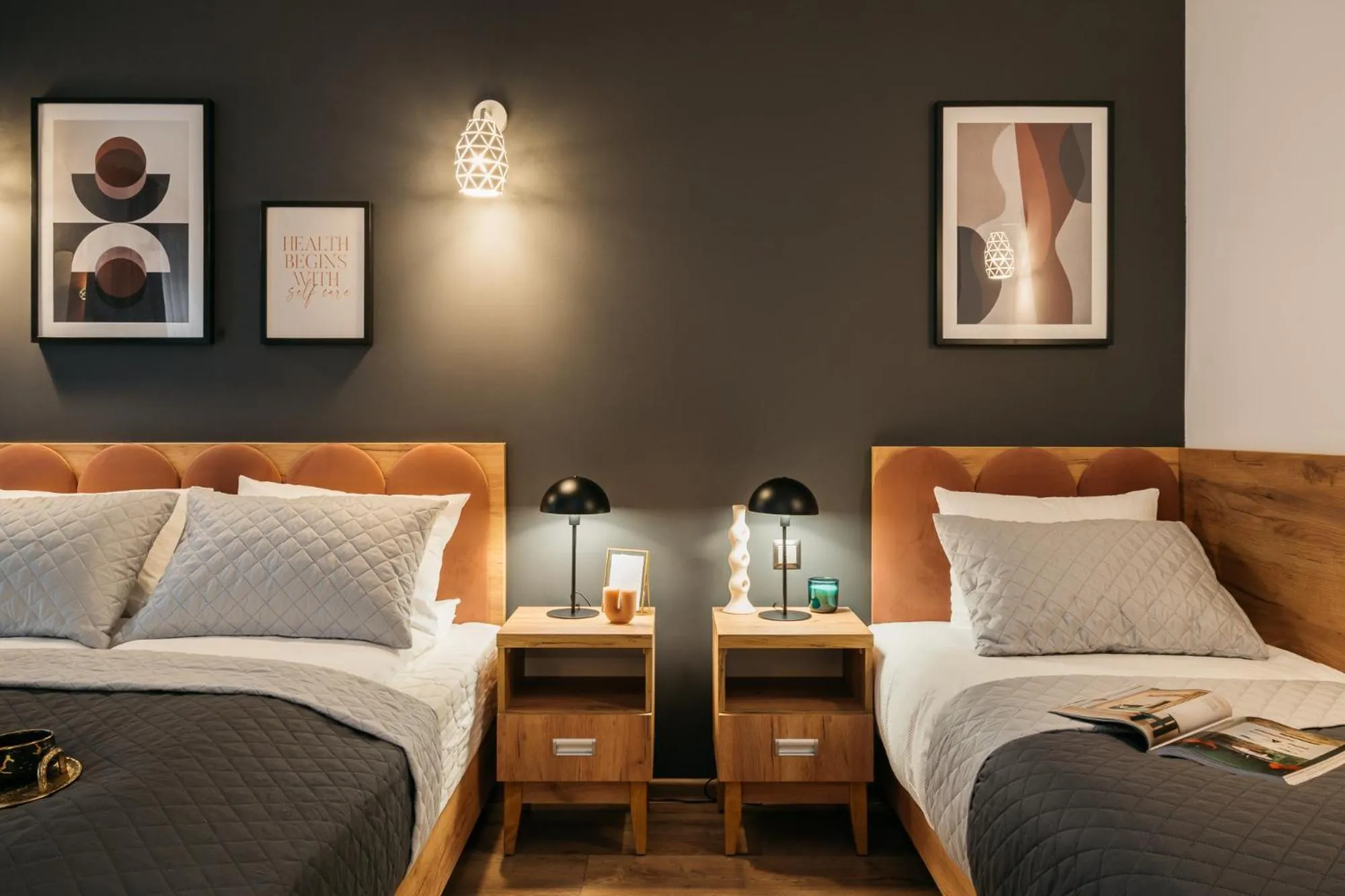 Bed in ORSO Rooms & Apartments - LoftAffair Collection