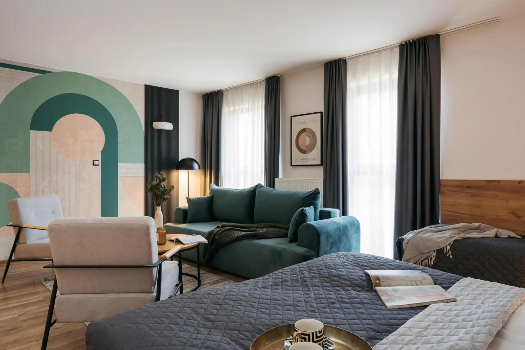 Bed in ORSO Rooms & Apartments - LoftAffair Collection