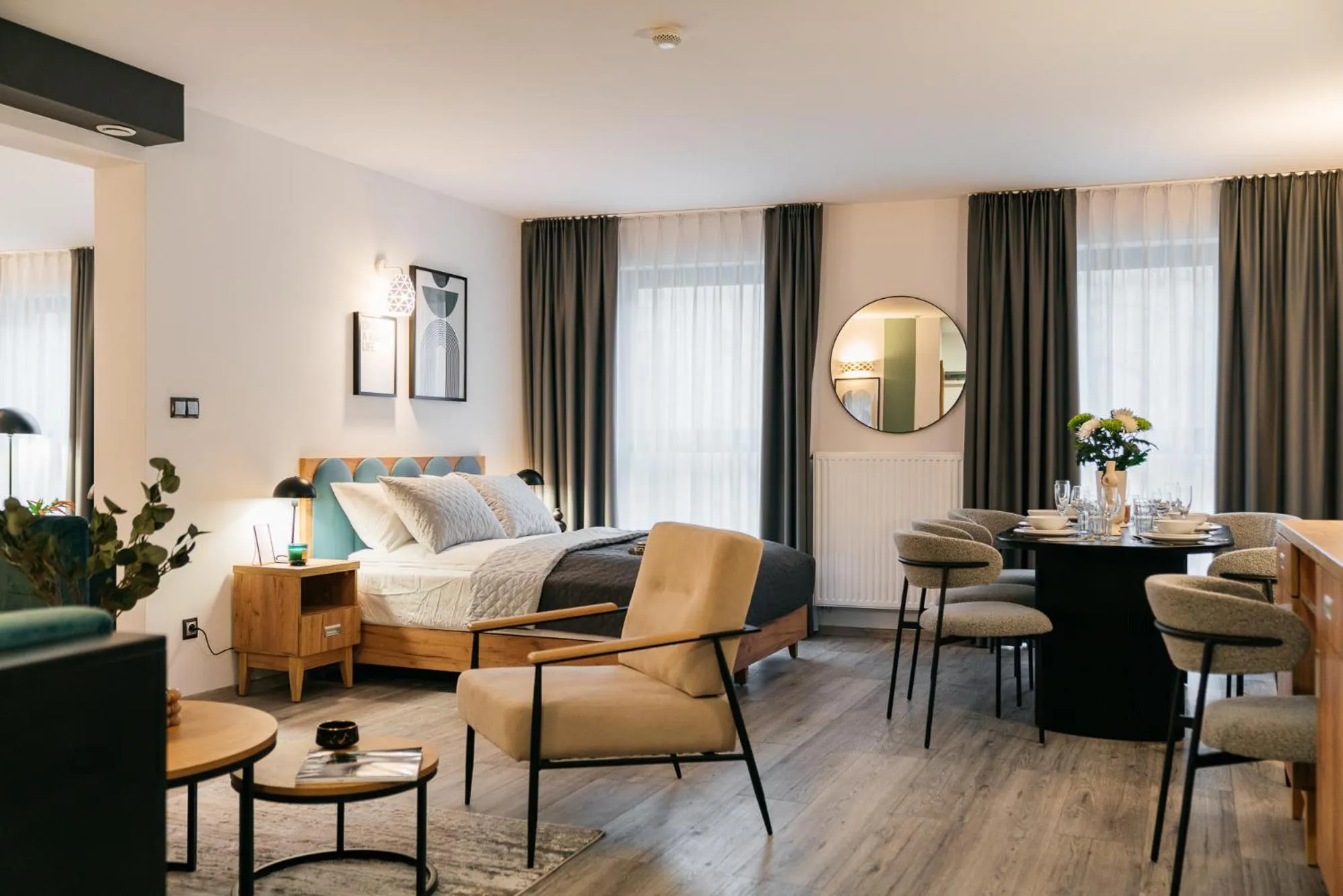 Bed in ORSO Rooms & Apartments - LoftAffair Collection