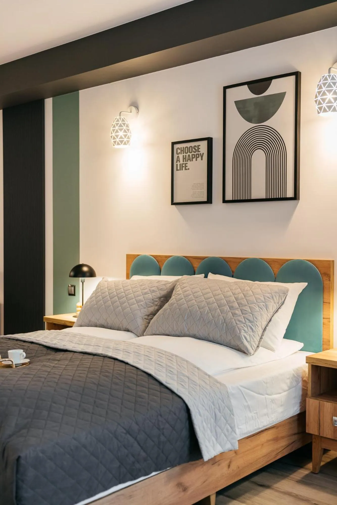 Bed in ORSO Rooms & Apartments - LoftAffair Collection