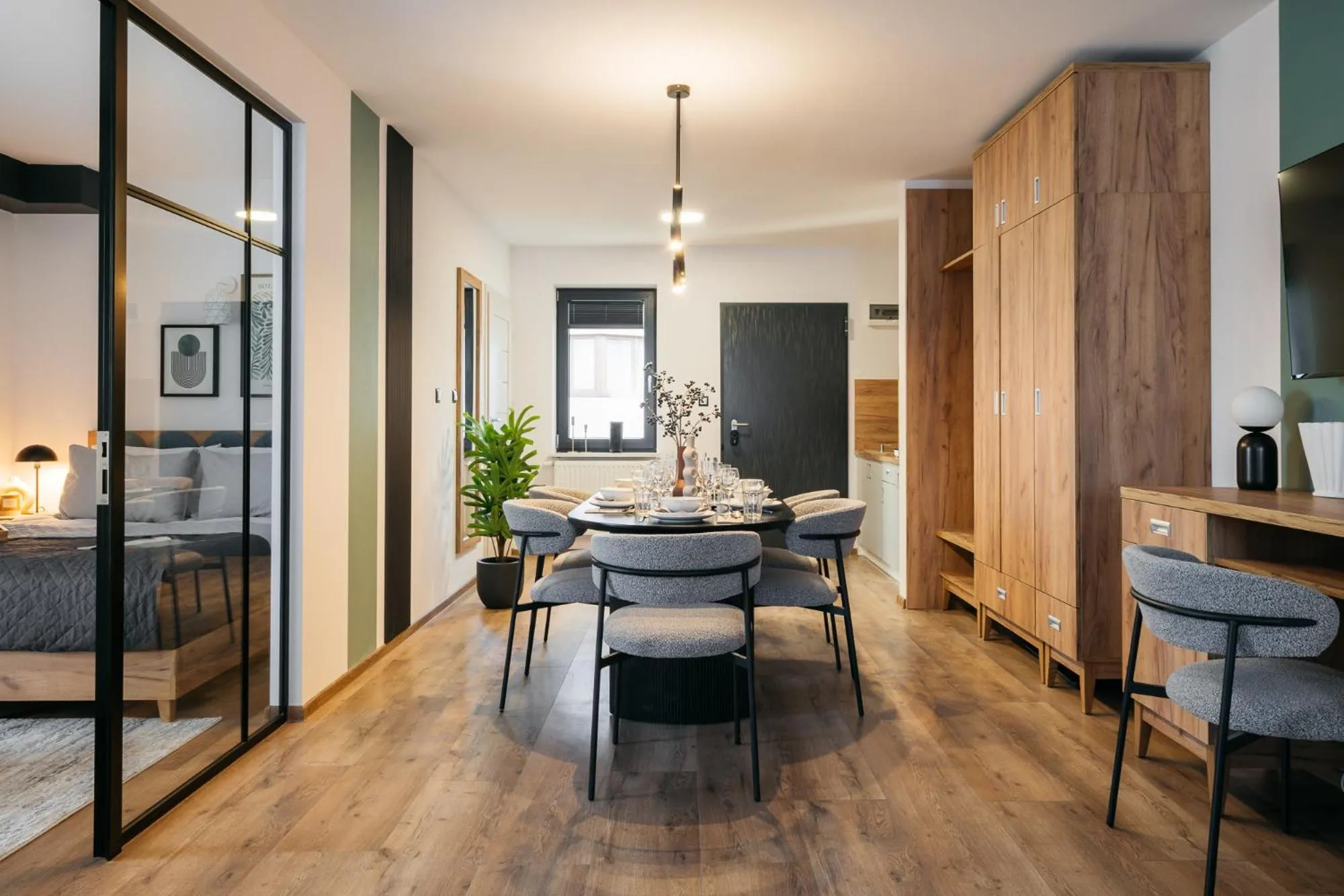 Kitchen or kitchenette in ORSO Rooms & Apartments - LoftAffair Collection