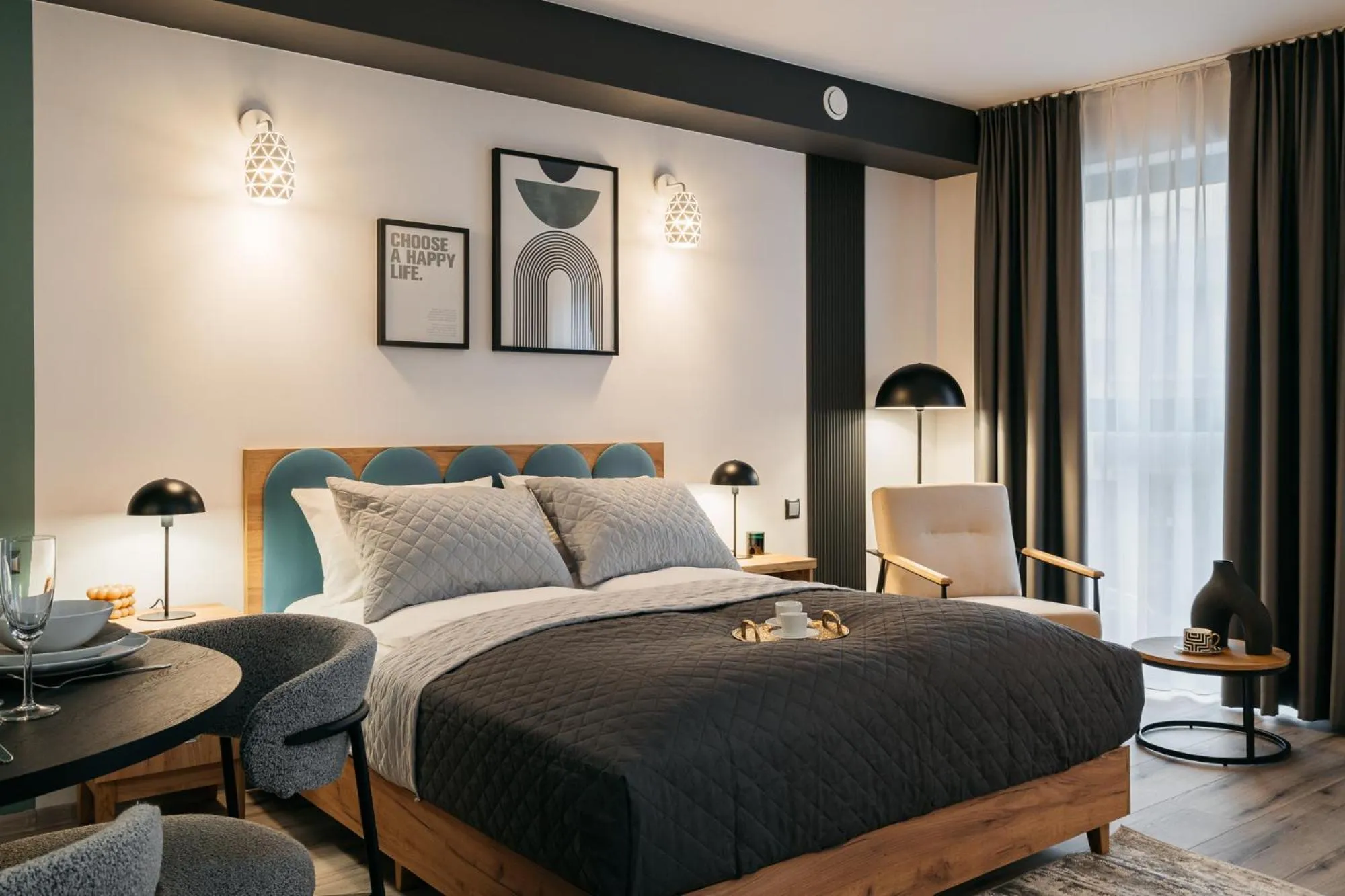 Bed in ORSO Rooms & Apartments - LoftAffair Collection