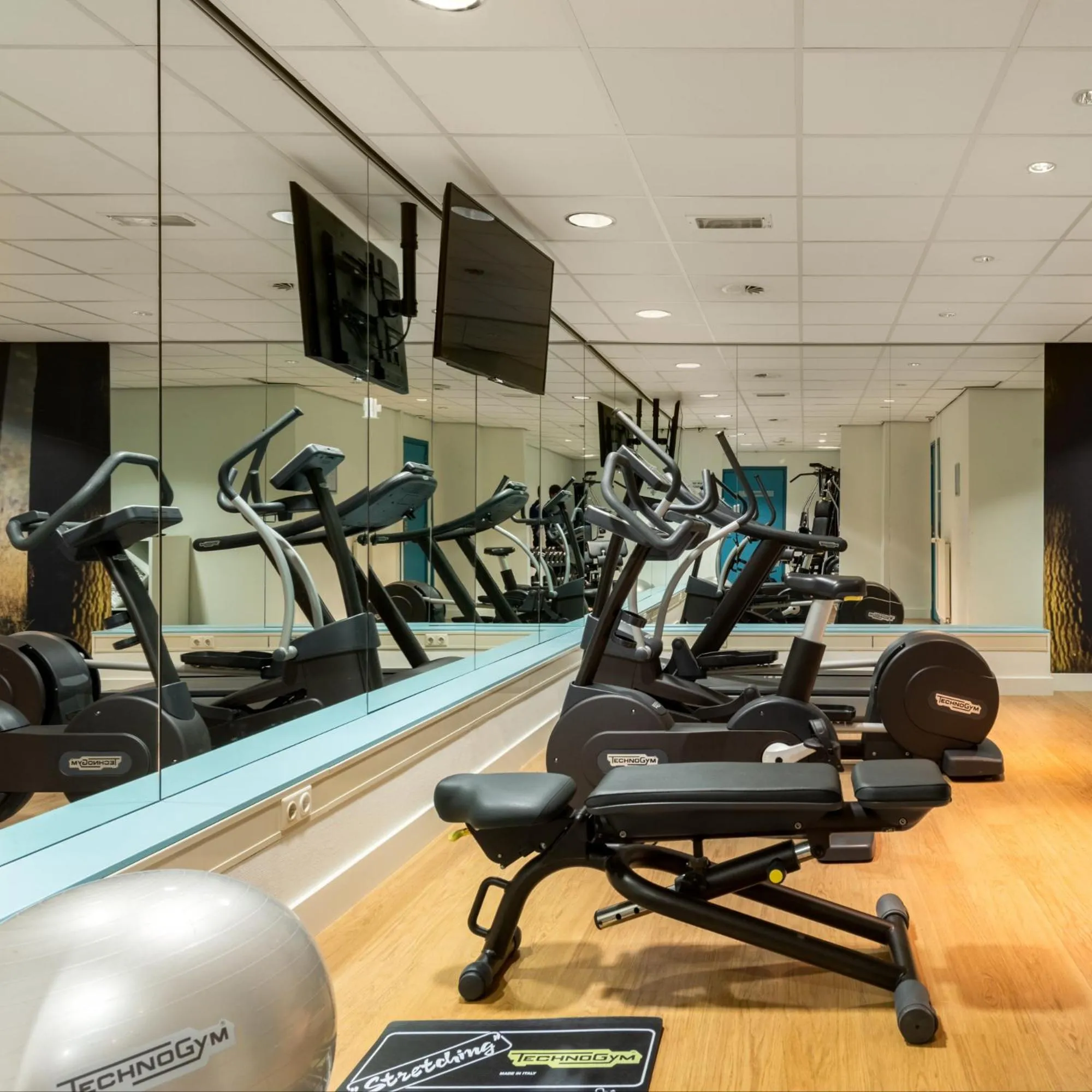 Fitness centre/facilities in Fletcher Hotel-Restaurant Sparrenhorst-Veluwe
