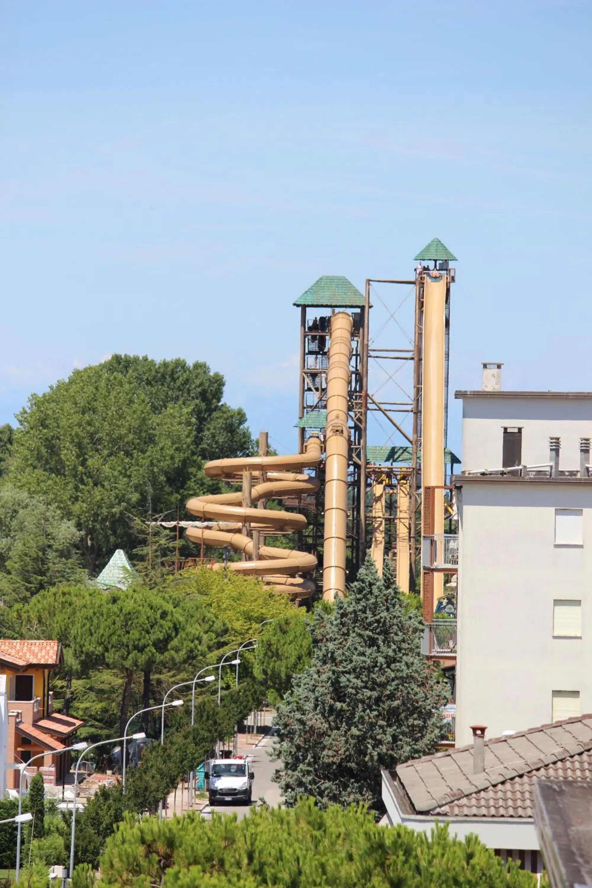 Aqua park in Hotel Roma