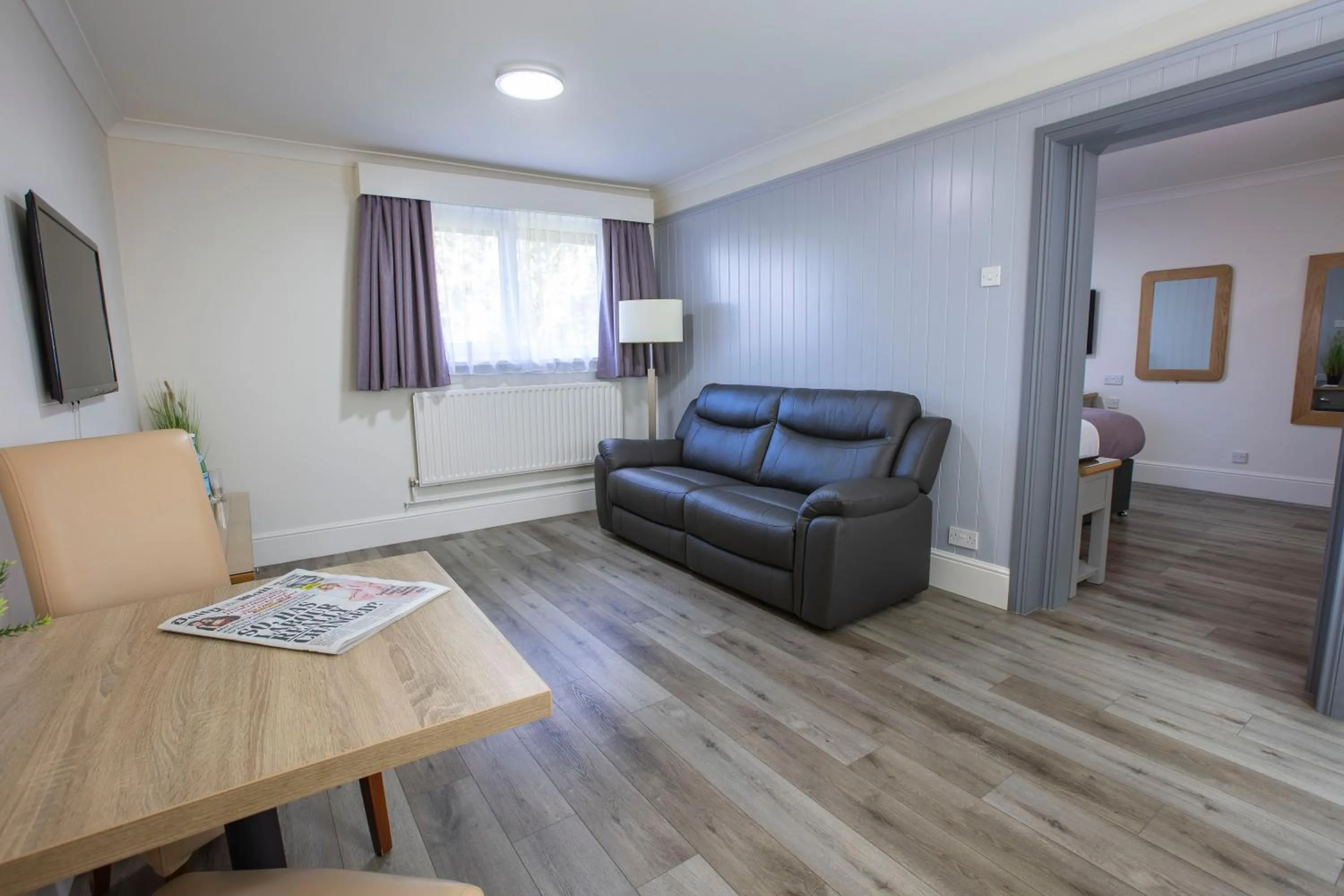 Seating area in Best Western Manor Hotel