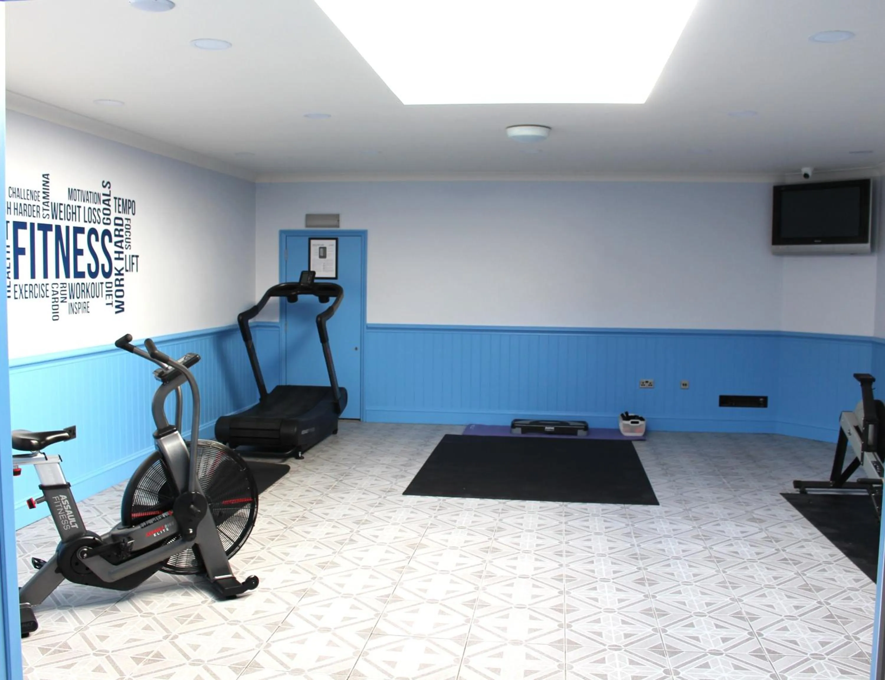 Fitness centre/facilities in Best Western Manor Hotel