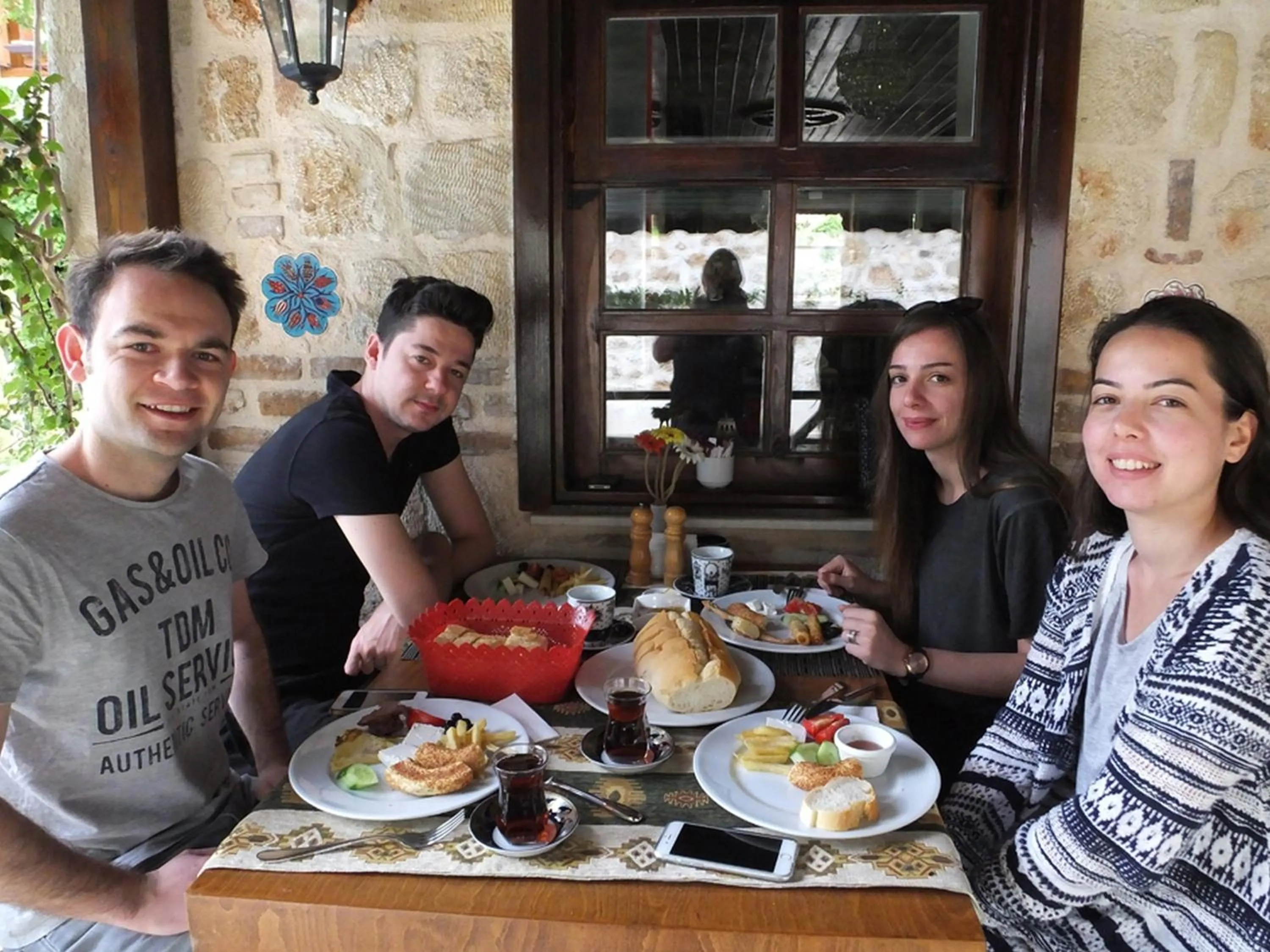group of guests in Hadrian Gate Hotel