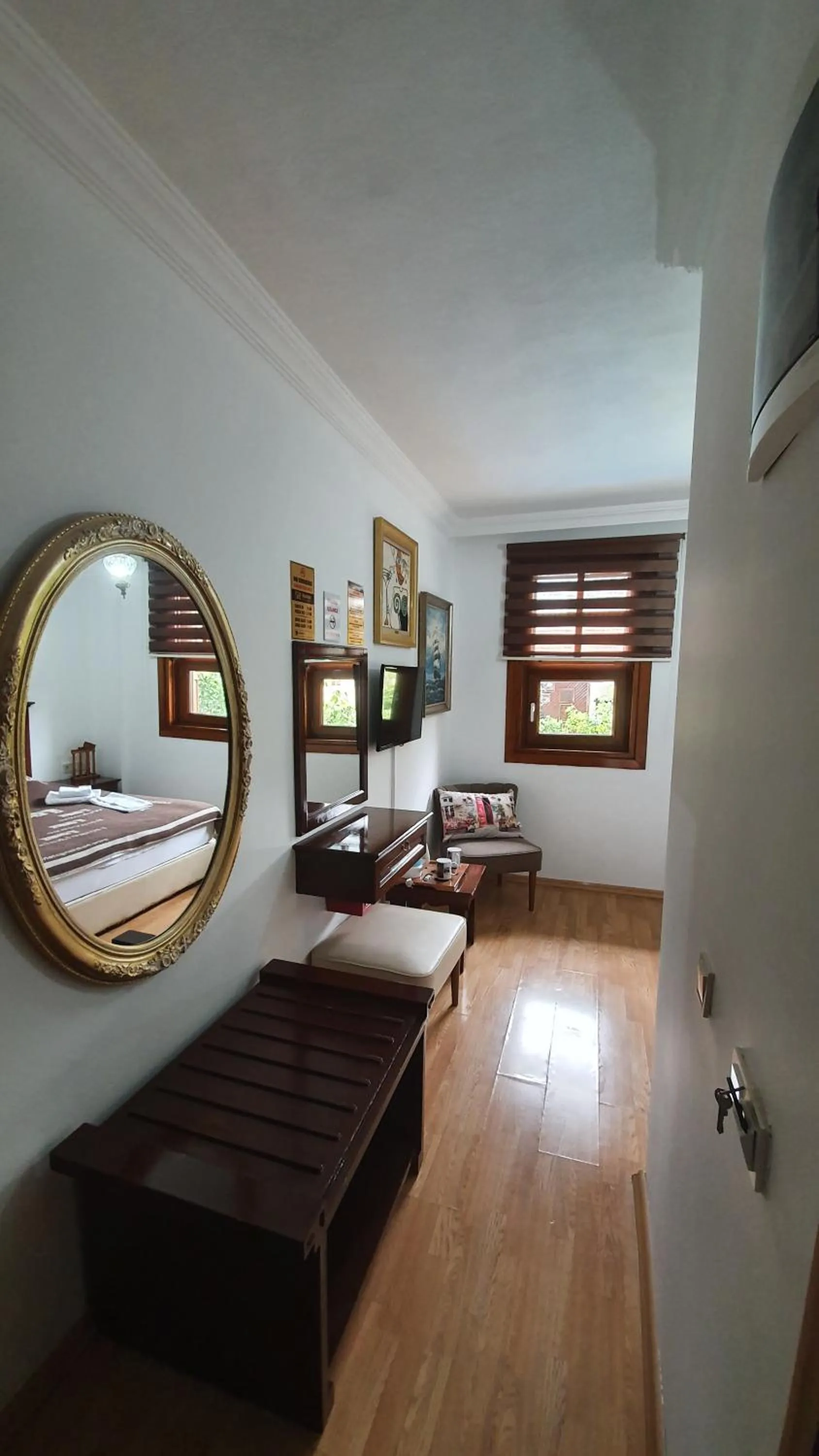 Decorative detail, Bed in Hadrian Gate Hotel