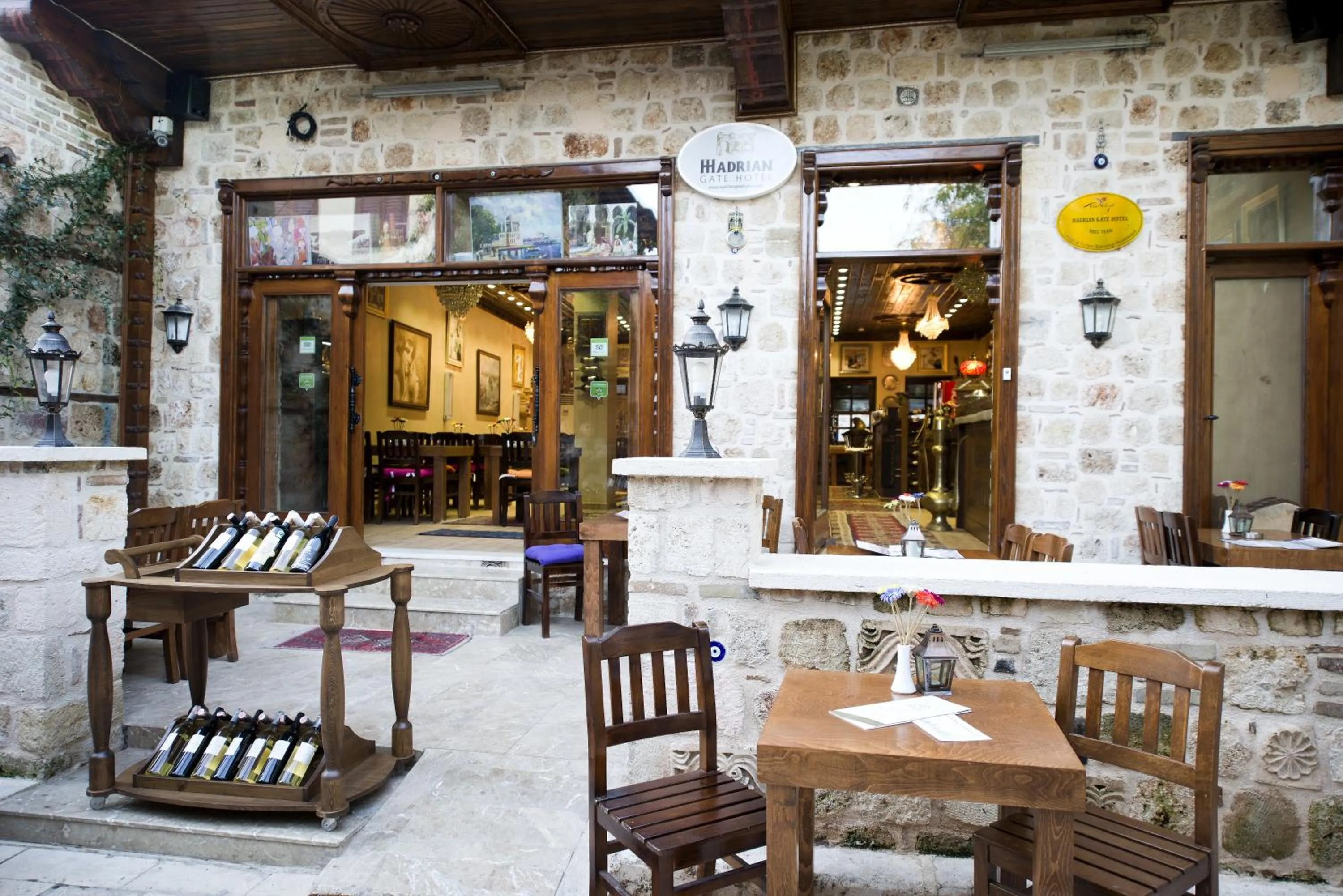 Facade/entrance in Hadrian Gate Hotel