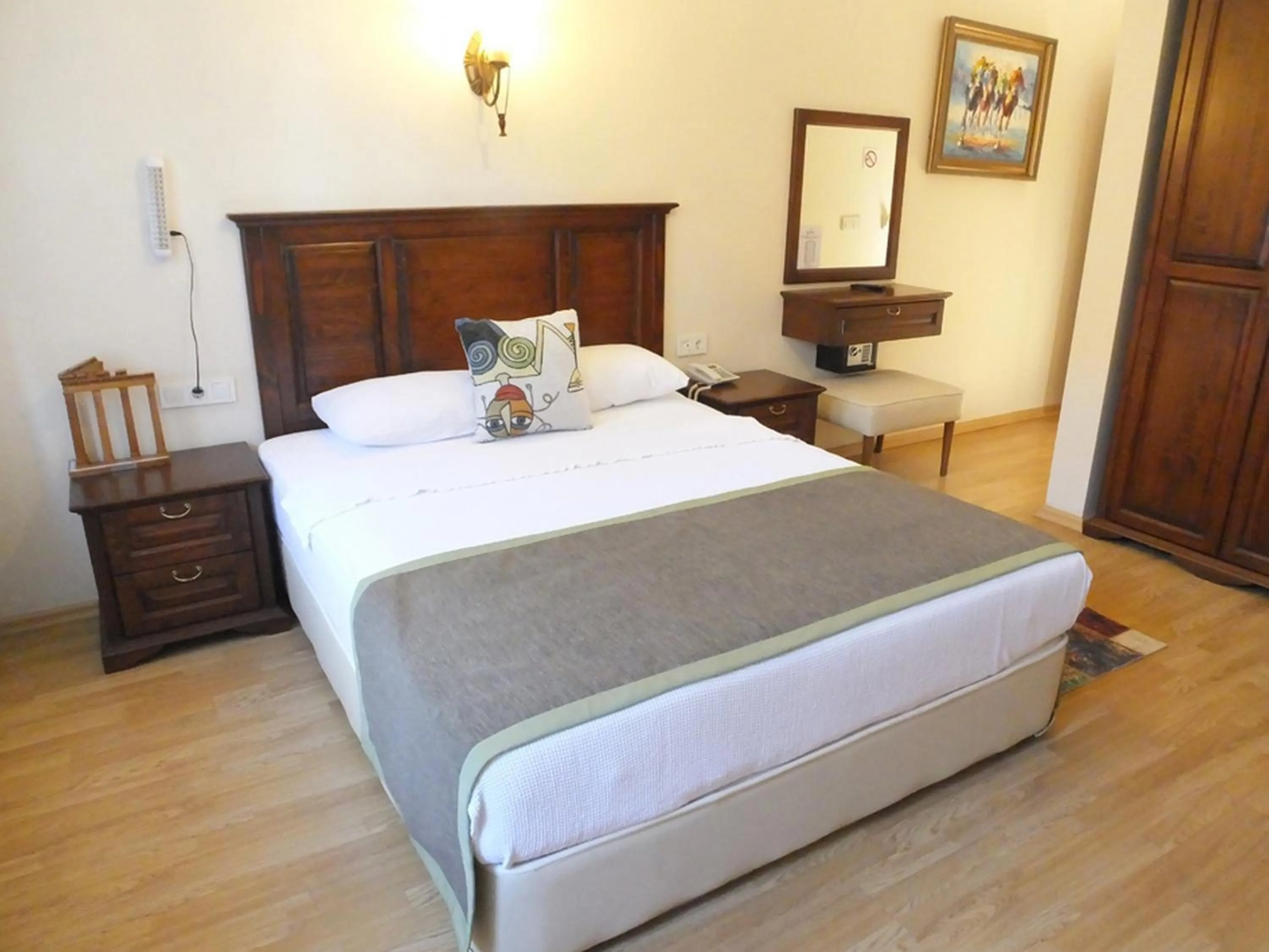 Bed in Hadrian Gate Hotel