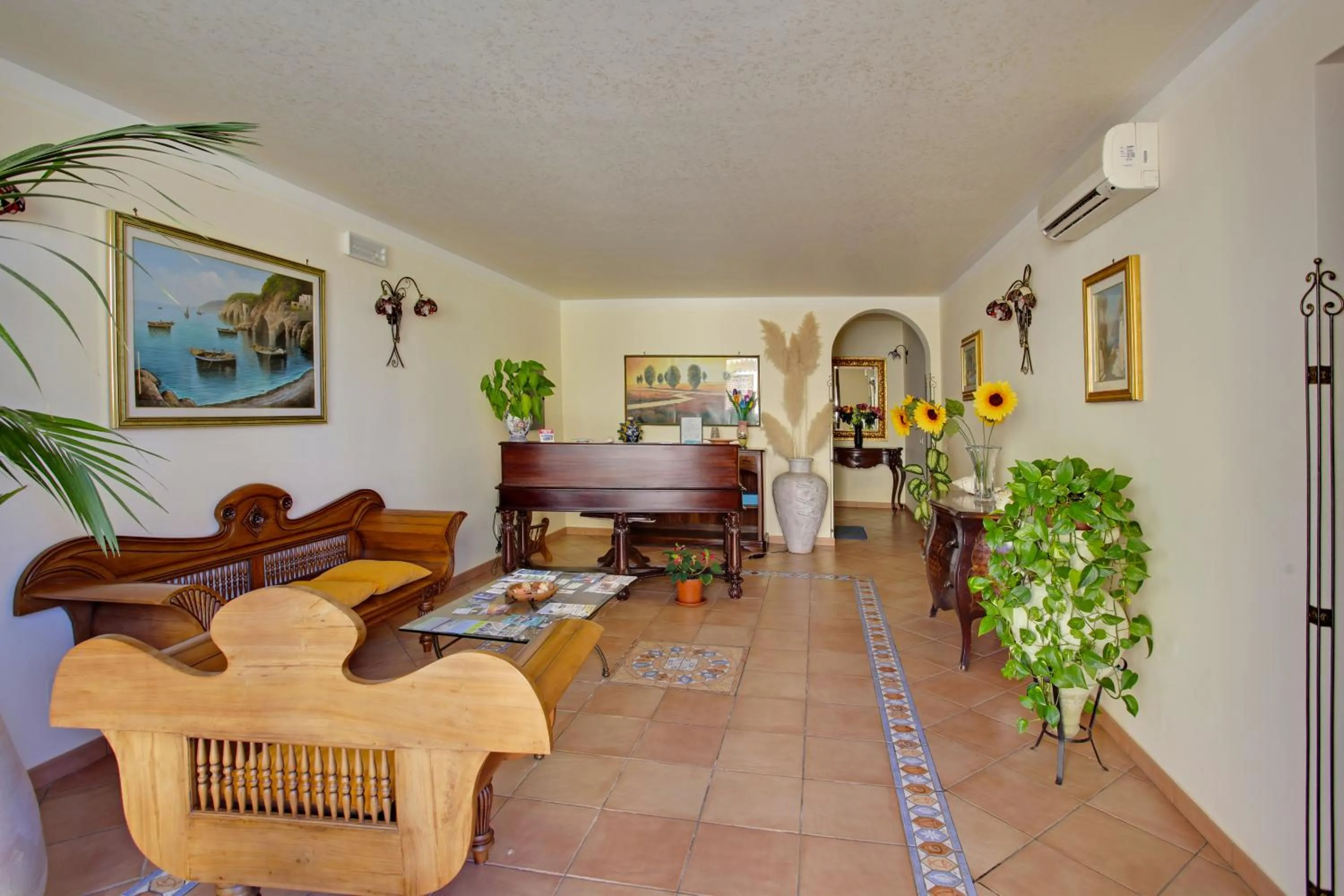 Living room in Kalura B&B
