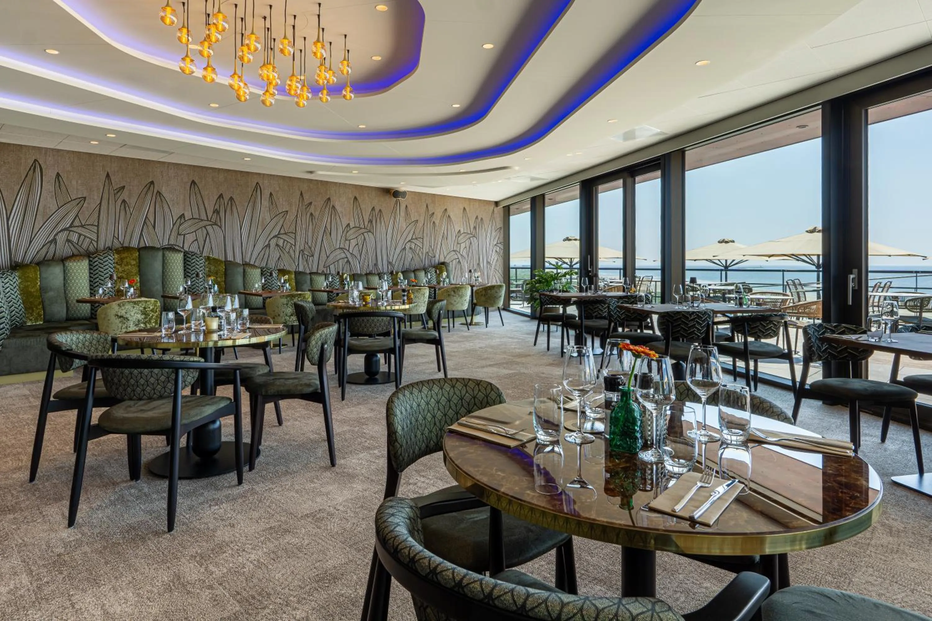 Restaurant/places to eat in Strandhotel Het Hoge Duin