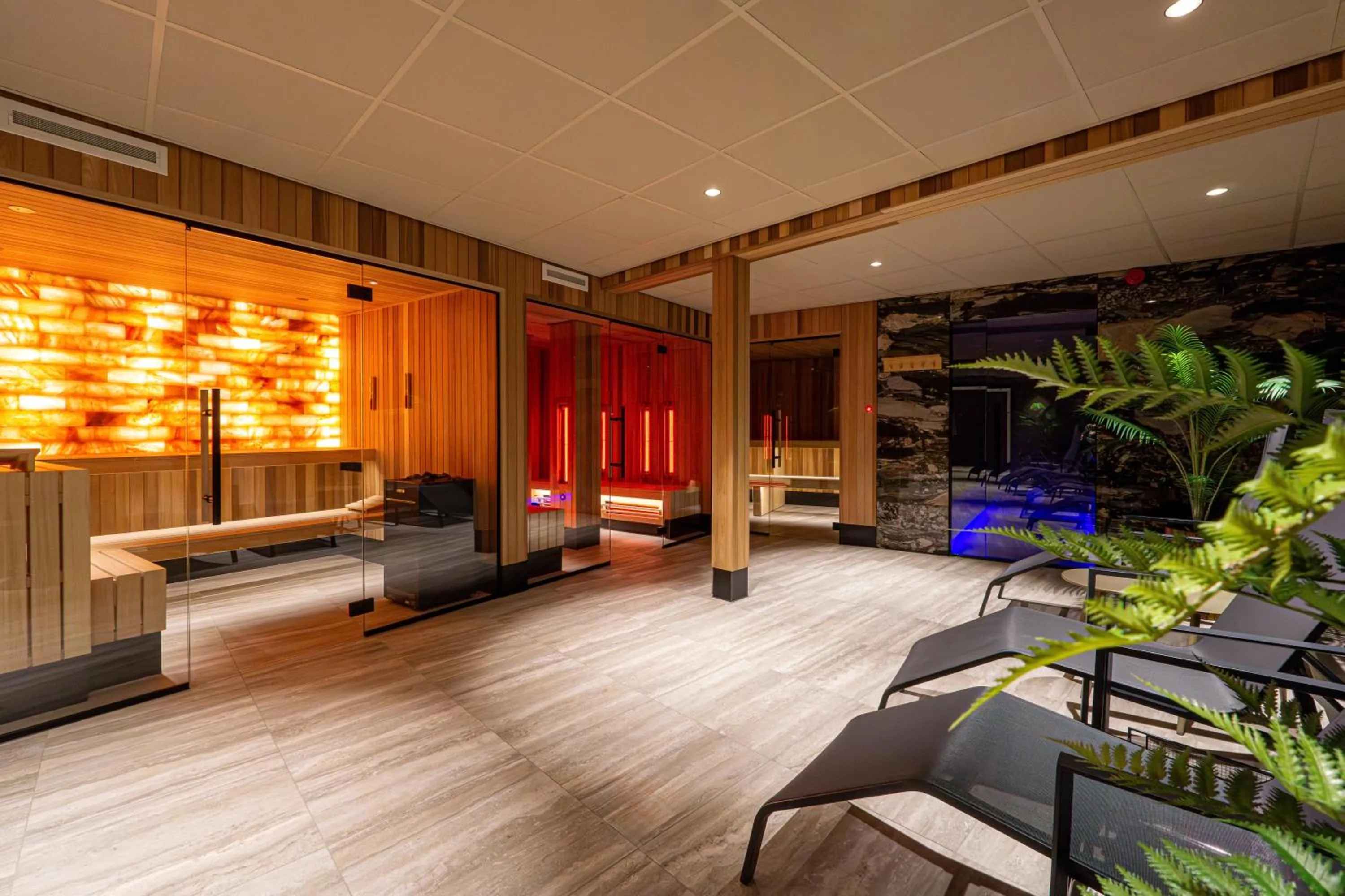 Sauna in Strandhotel Het Hoge Duin