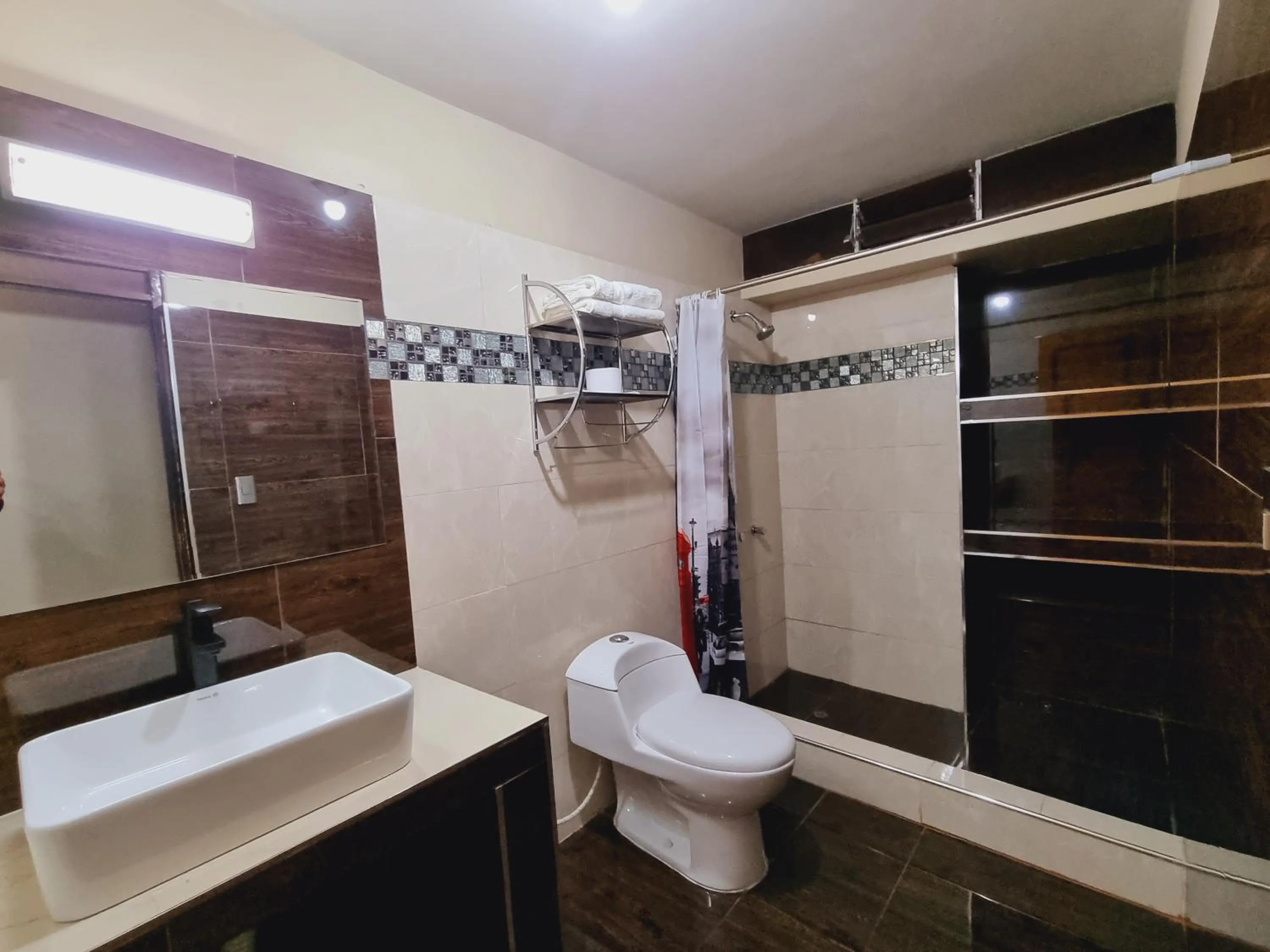 Bathroom in Hotel del Valle