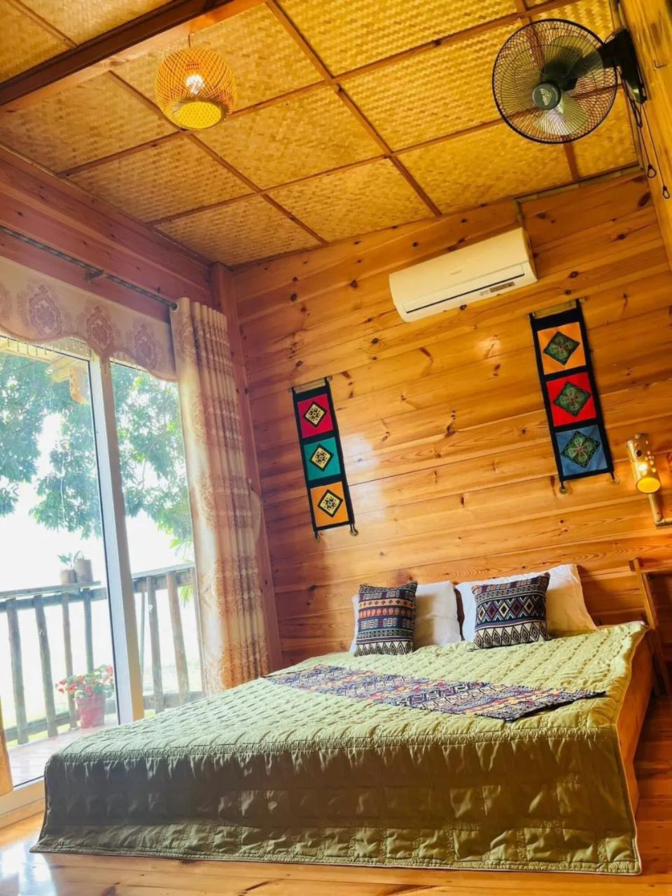 Bed in Mai Chau La Vida Homestay