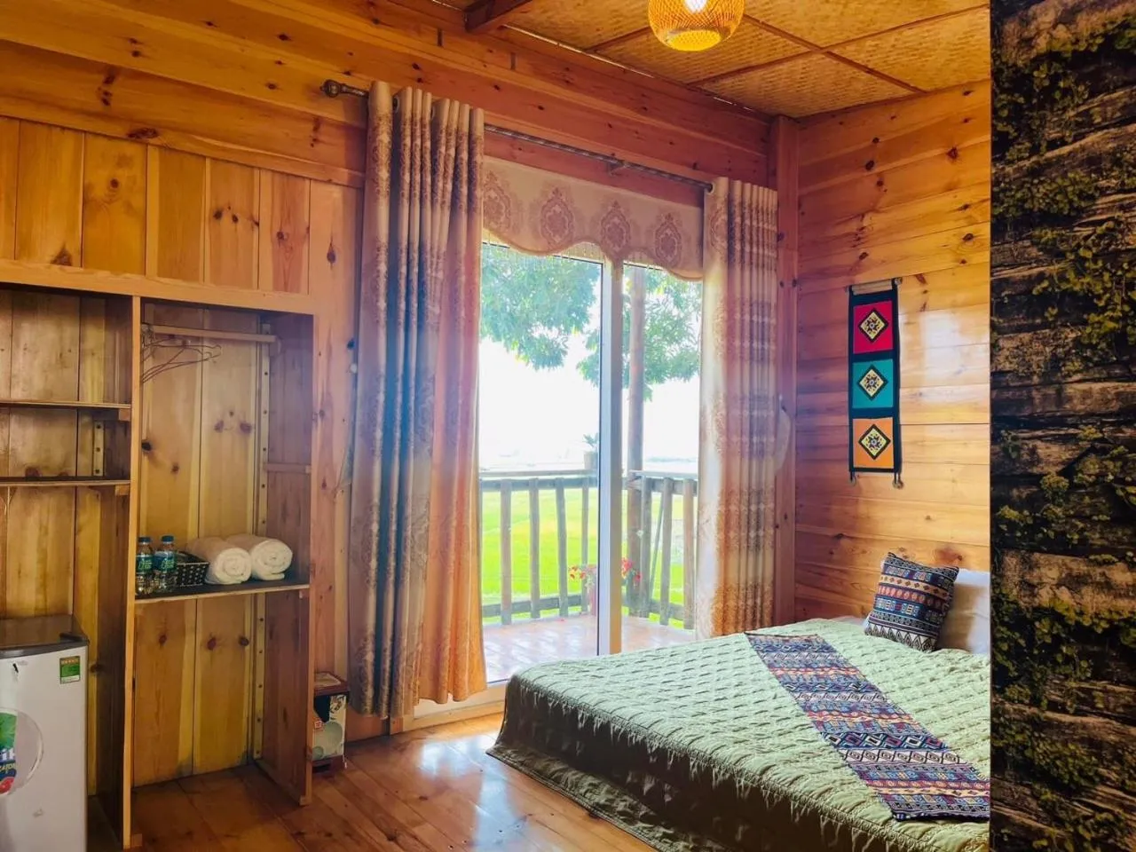 Bed in Mai Chau La Vida Homestay