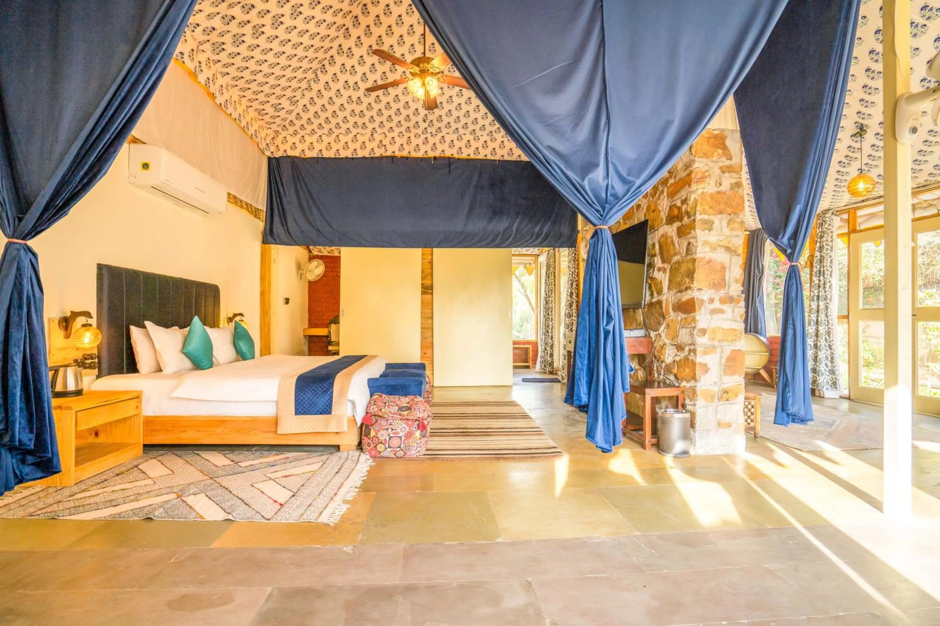 Bed in Aranya by Stories