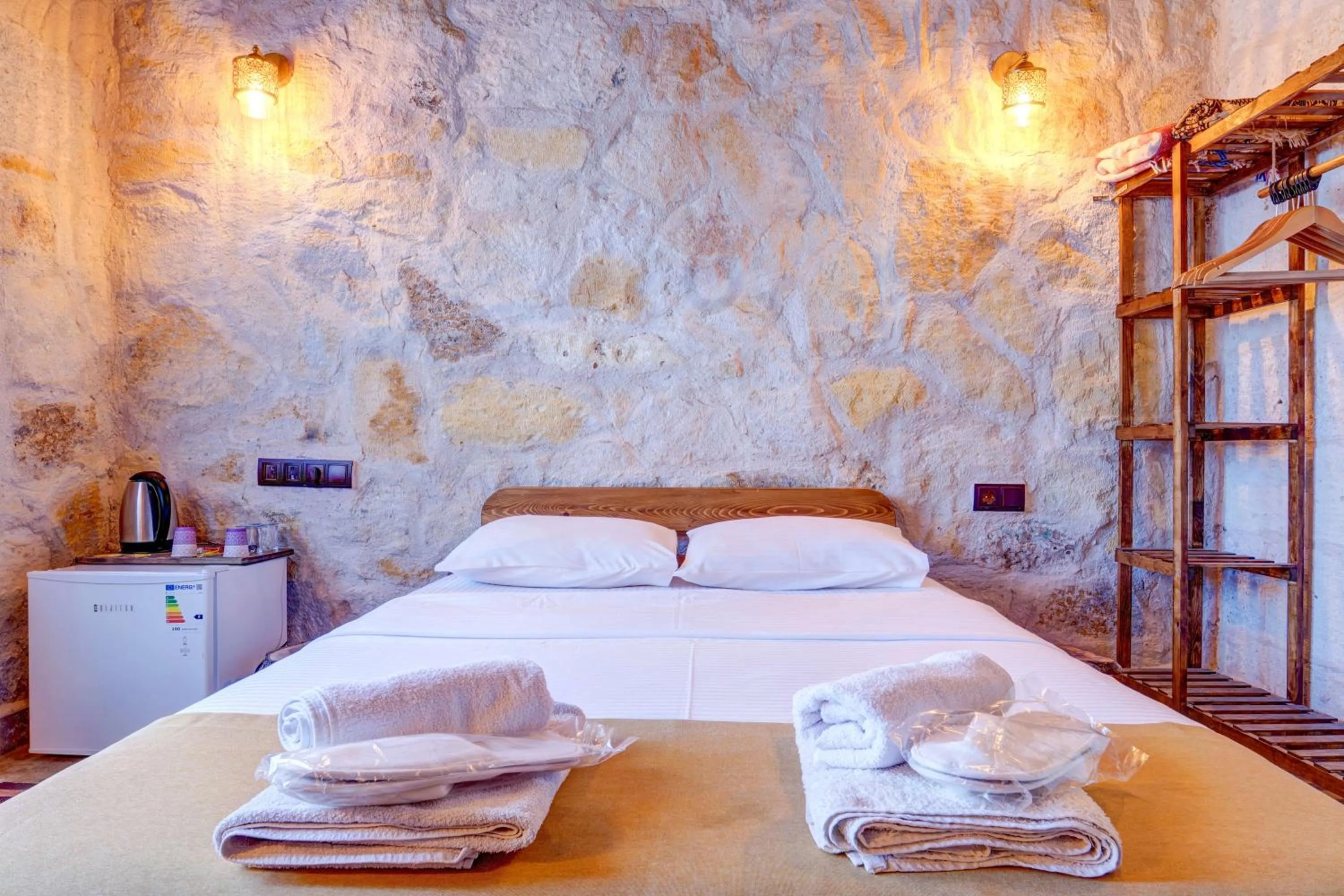 Bed in Ceran Stone House